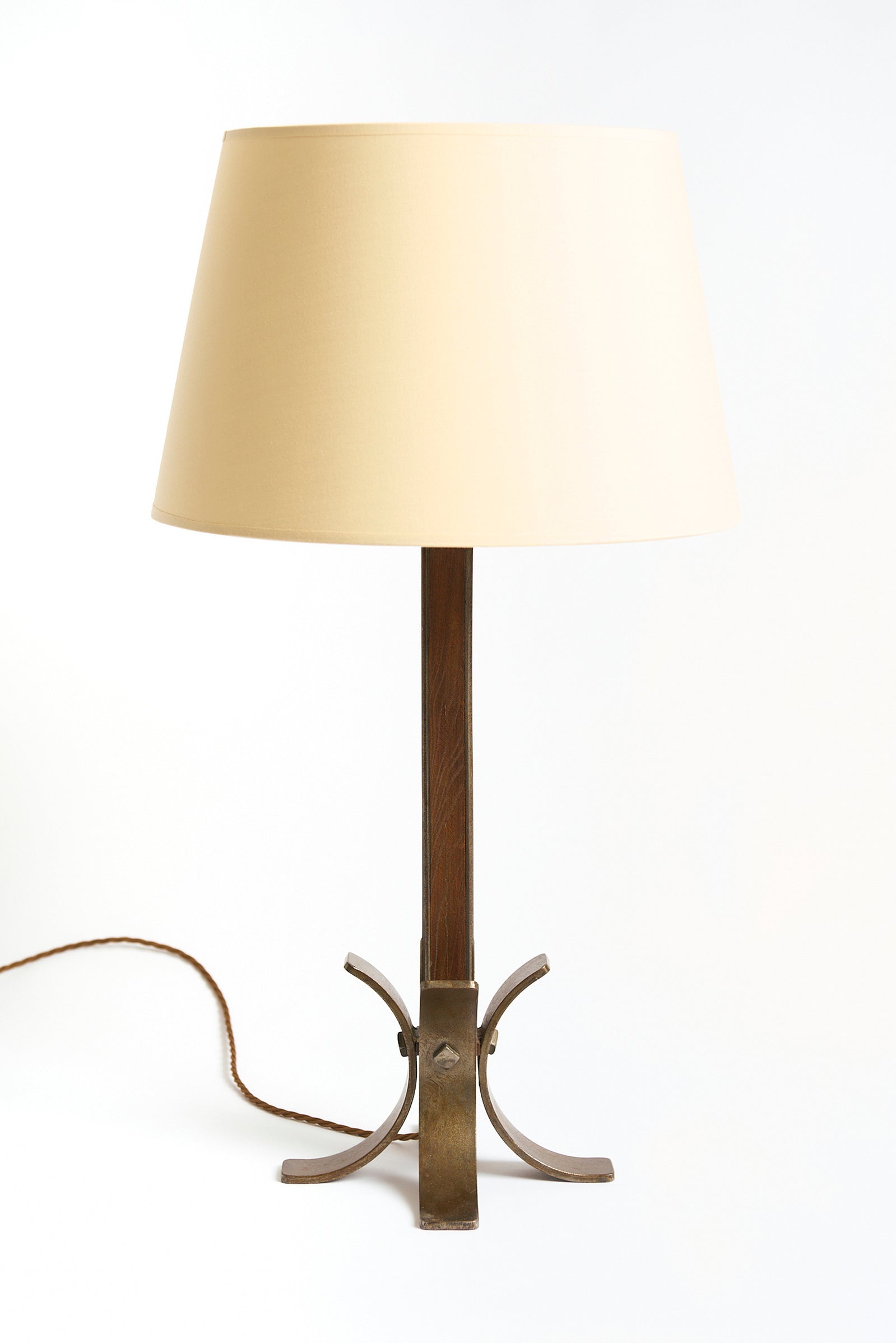 Mid-Century Iron Table Lamp