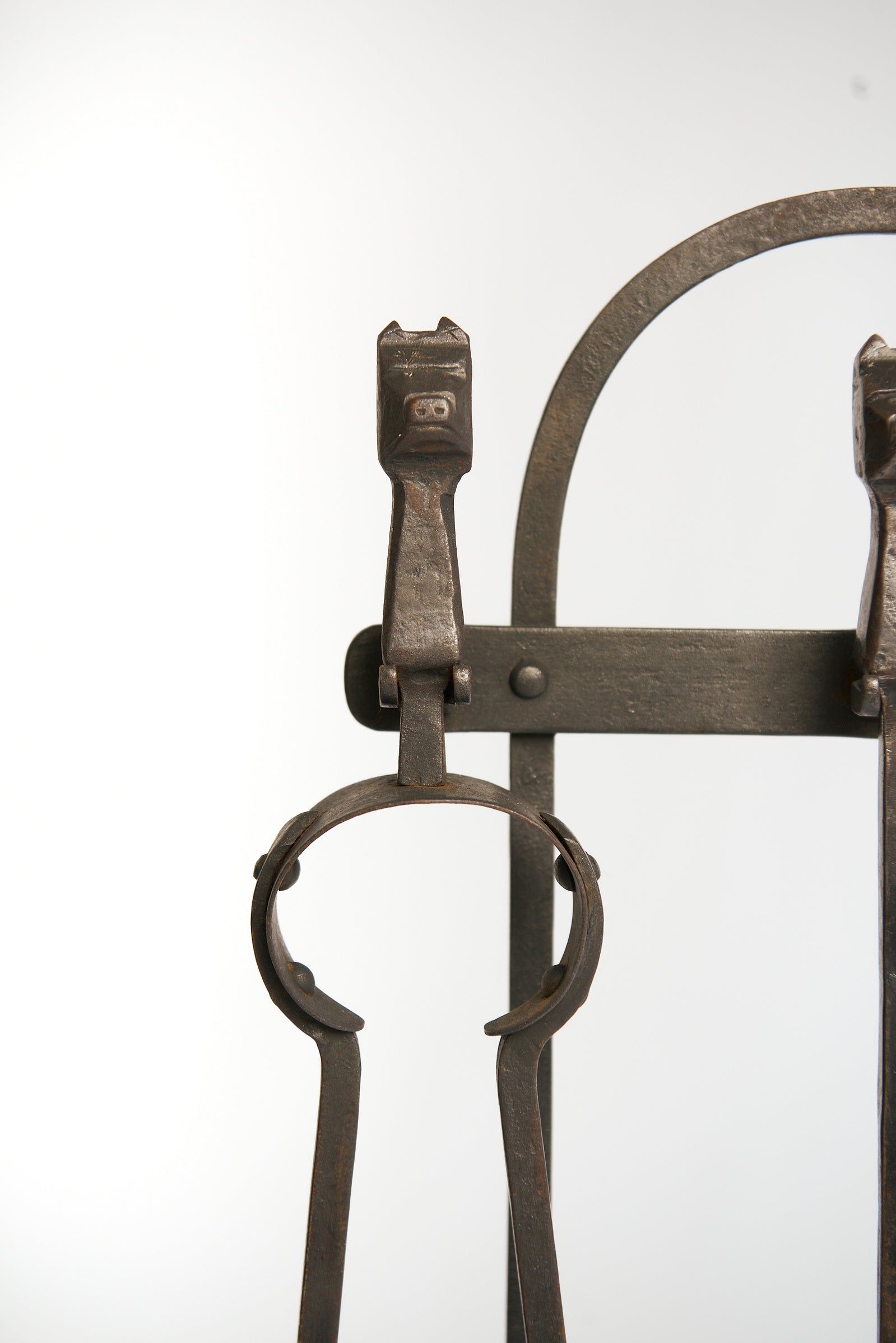 Set of Iron Fire Tools