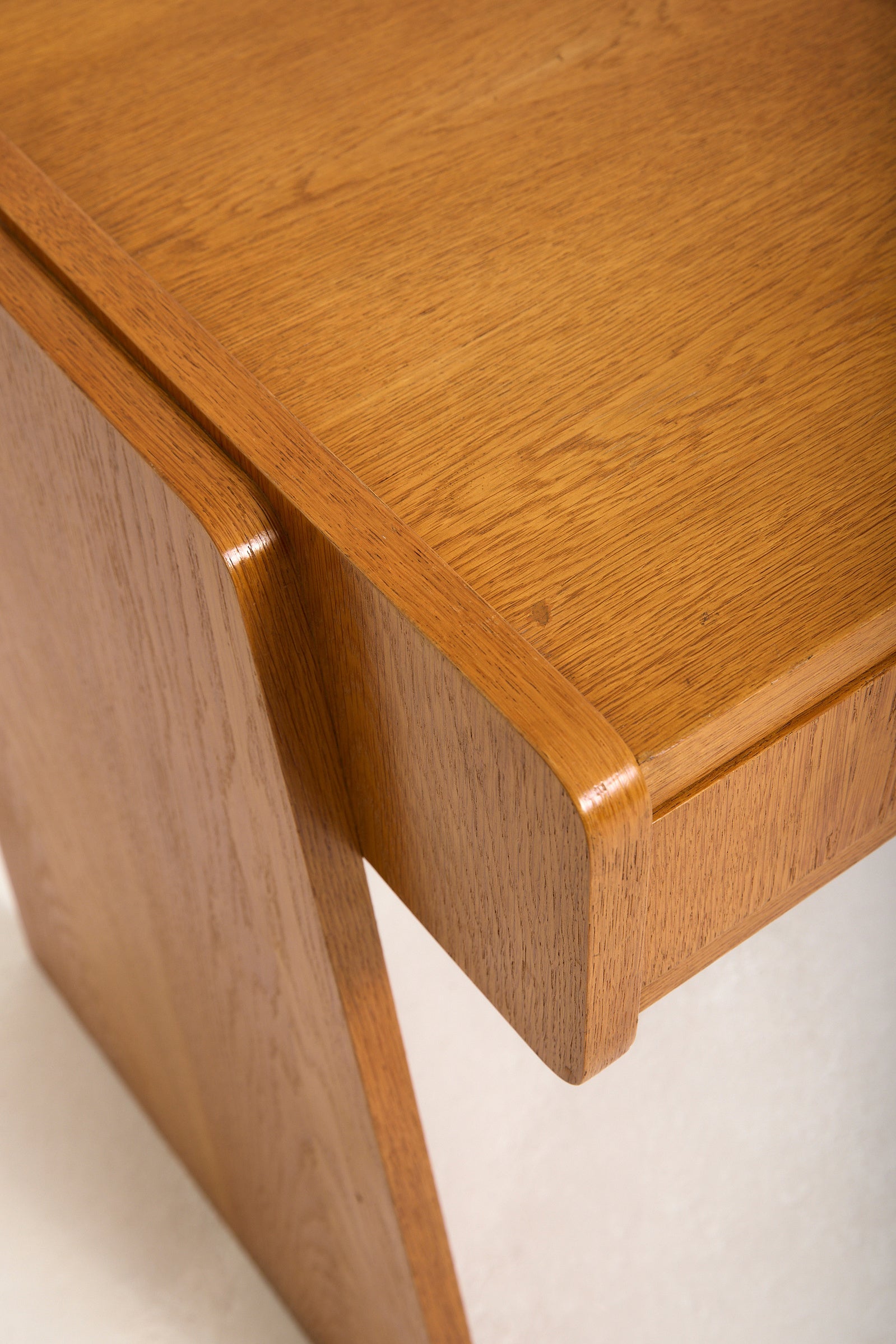 Mid-Century Modern Oak Desk