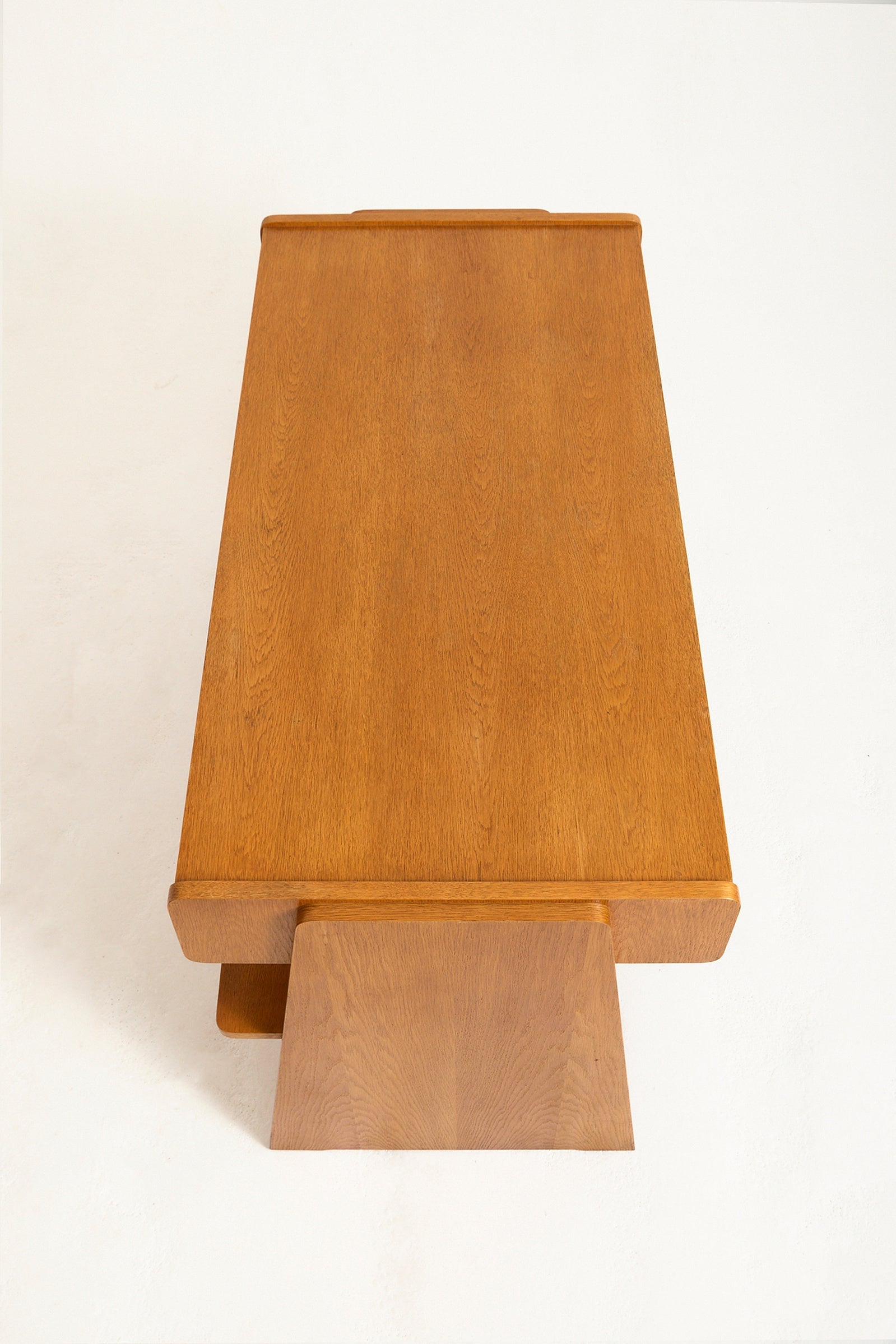 Mid-Century Modern Oak Desk
