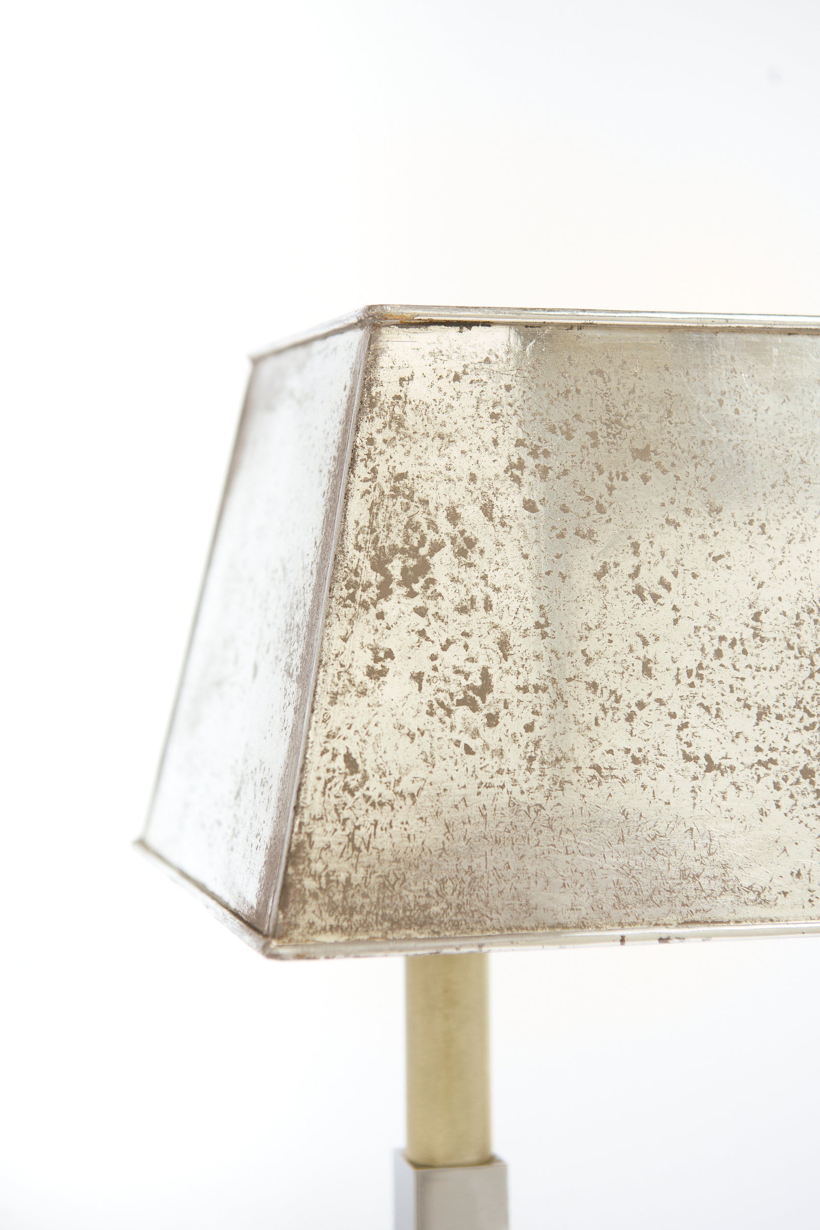Art Deco Nickel Lamp