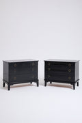 9894- Pair of Mahogany Chests of Drawers