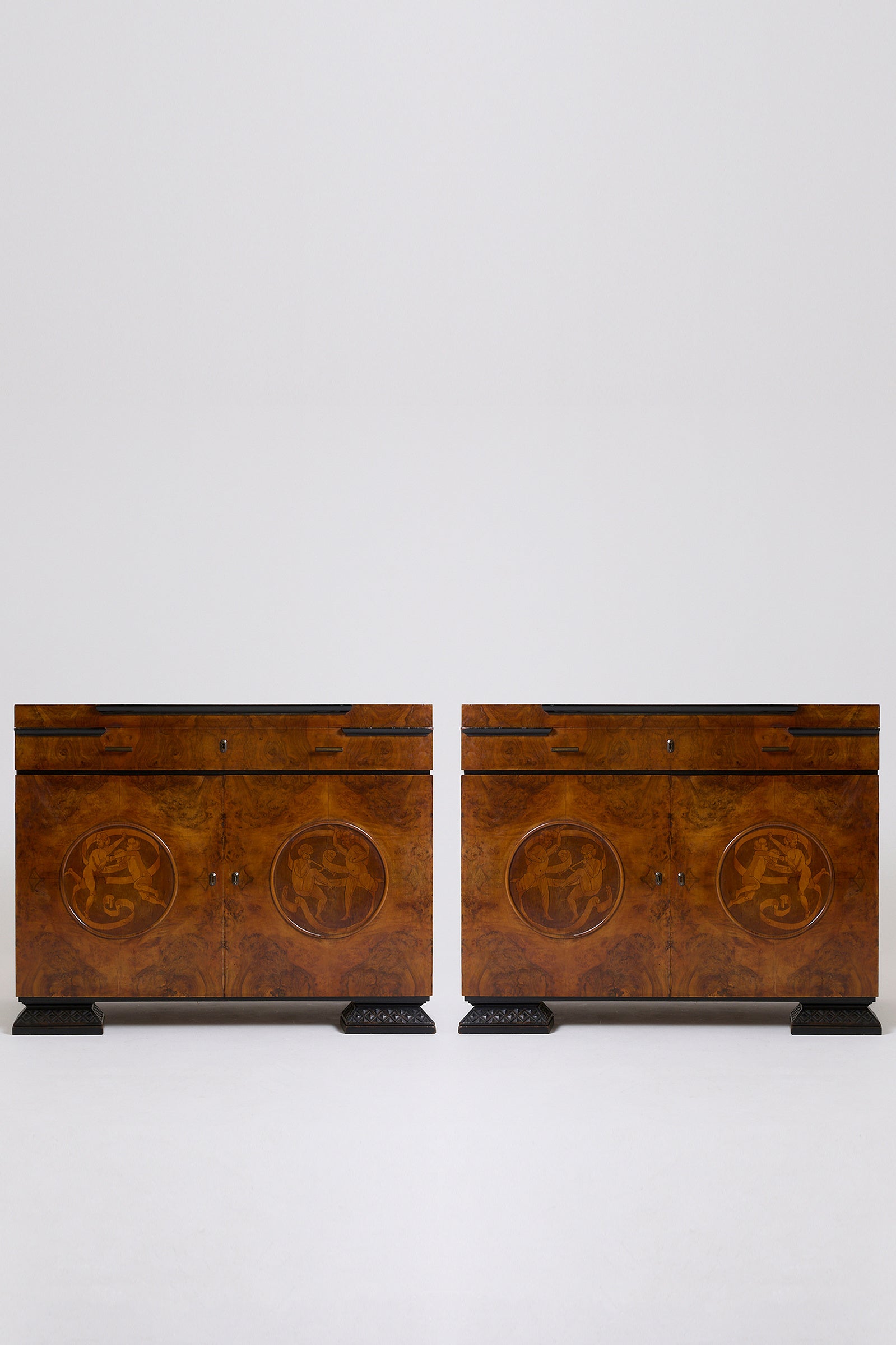 9899- Pair of Art Deco Chests of Drawers