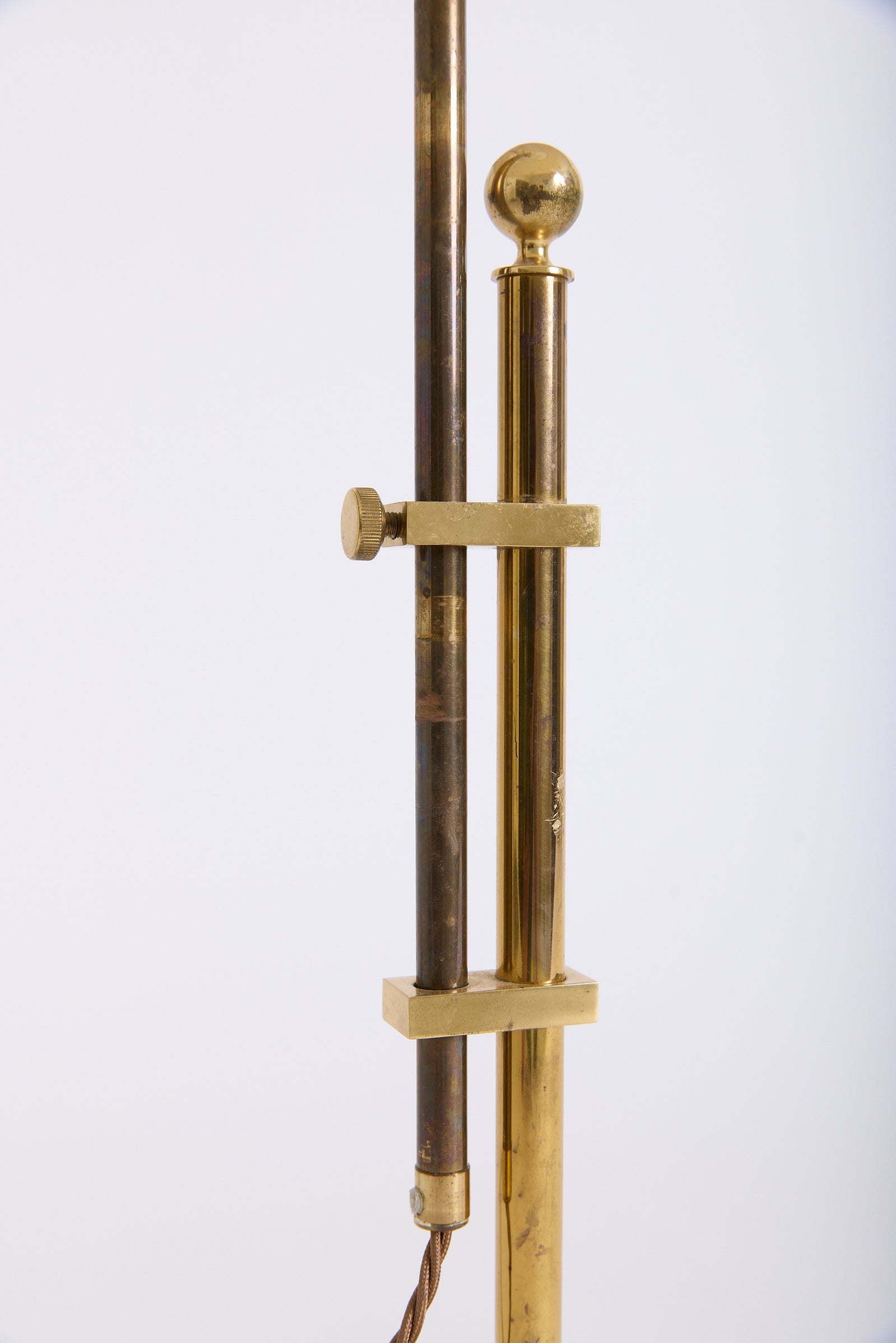 Pair of Brass Table Lamps by Bergboms