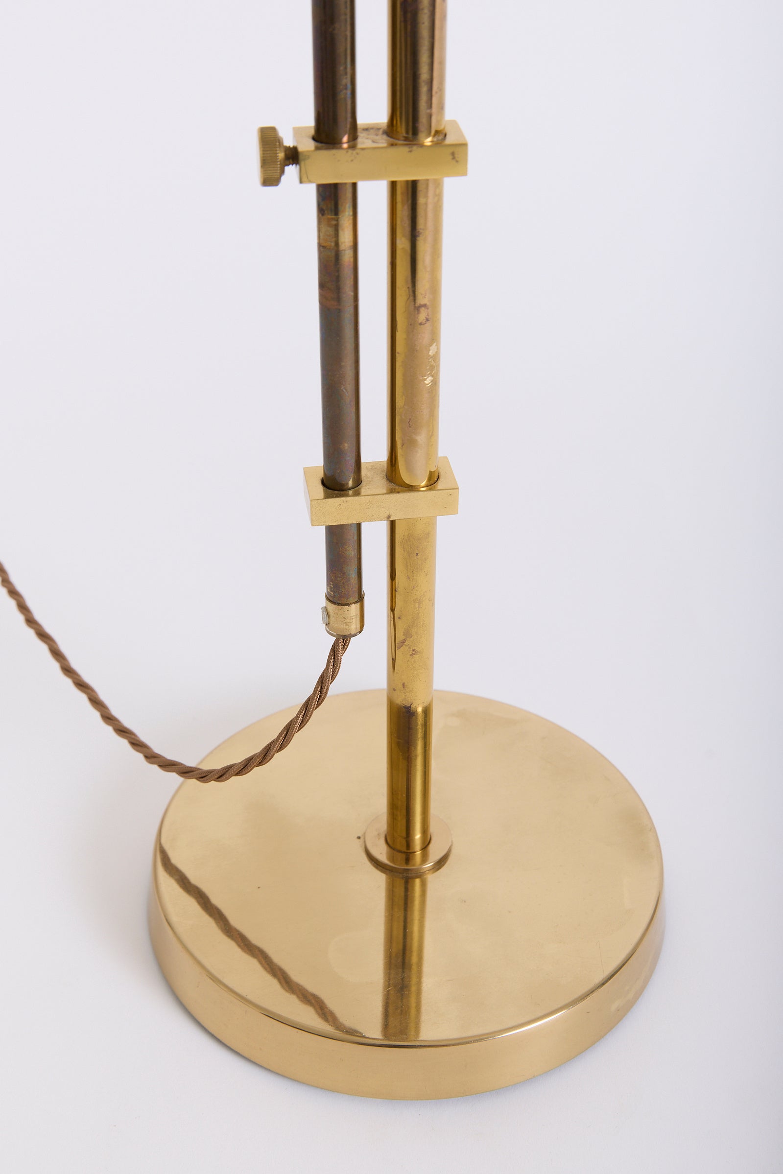 Pair of Brass Table Lamps by Bergboms