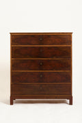 9918- Mid-Century Rosewood Chest of Drawers
