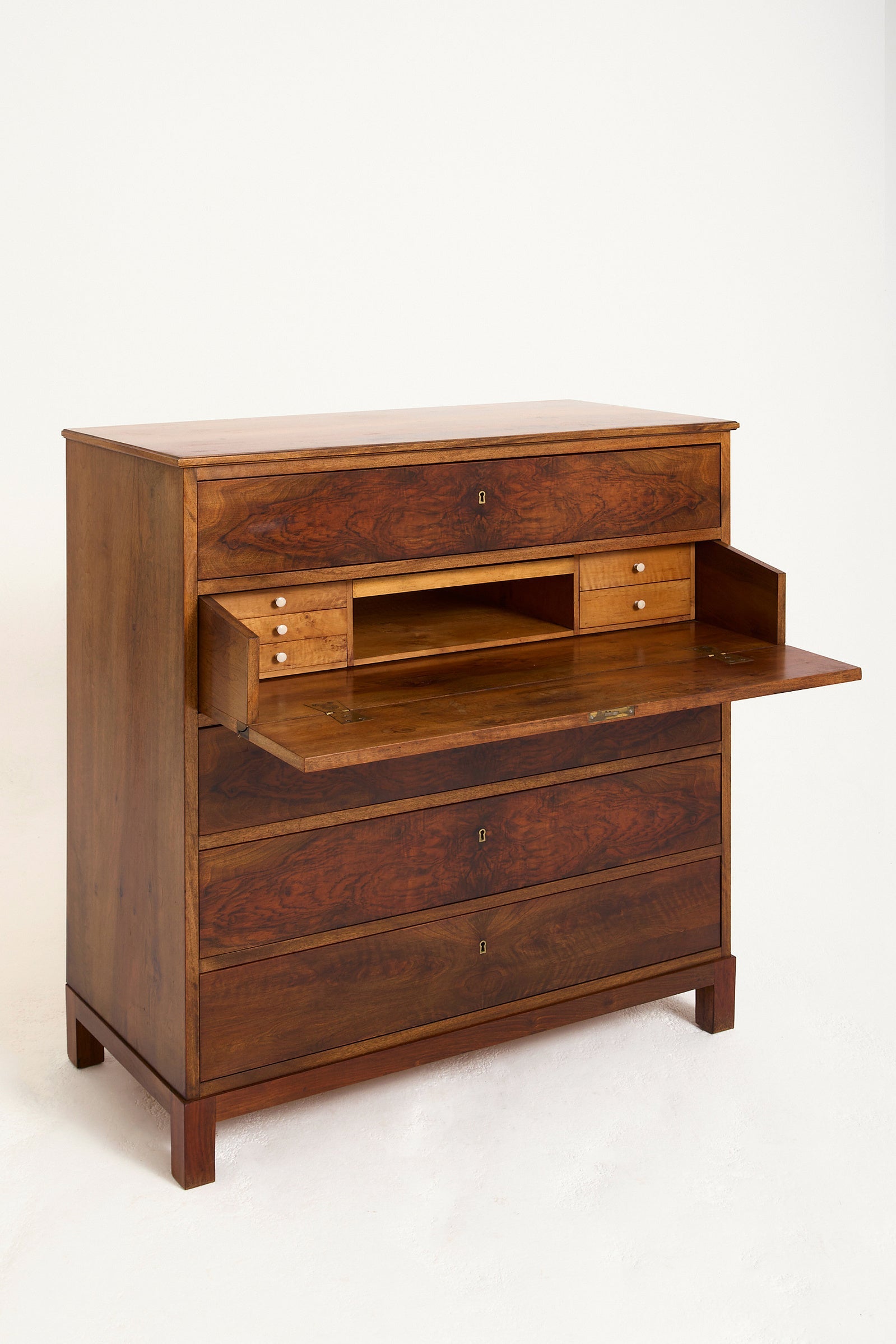 Mid-Century Rosewood Chest of Drawers