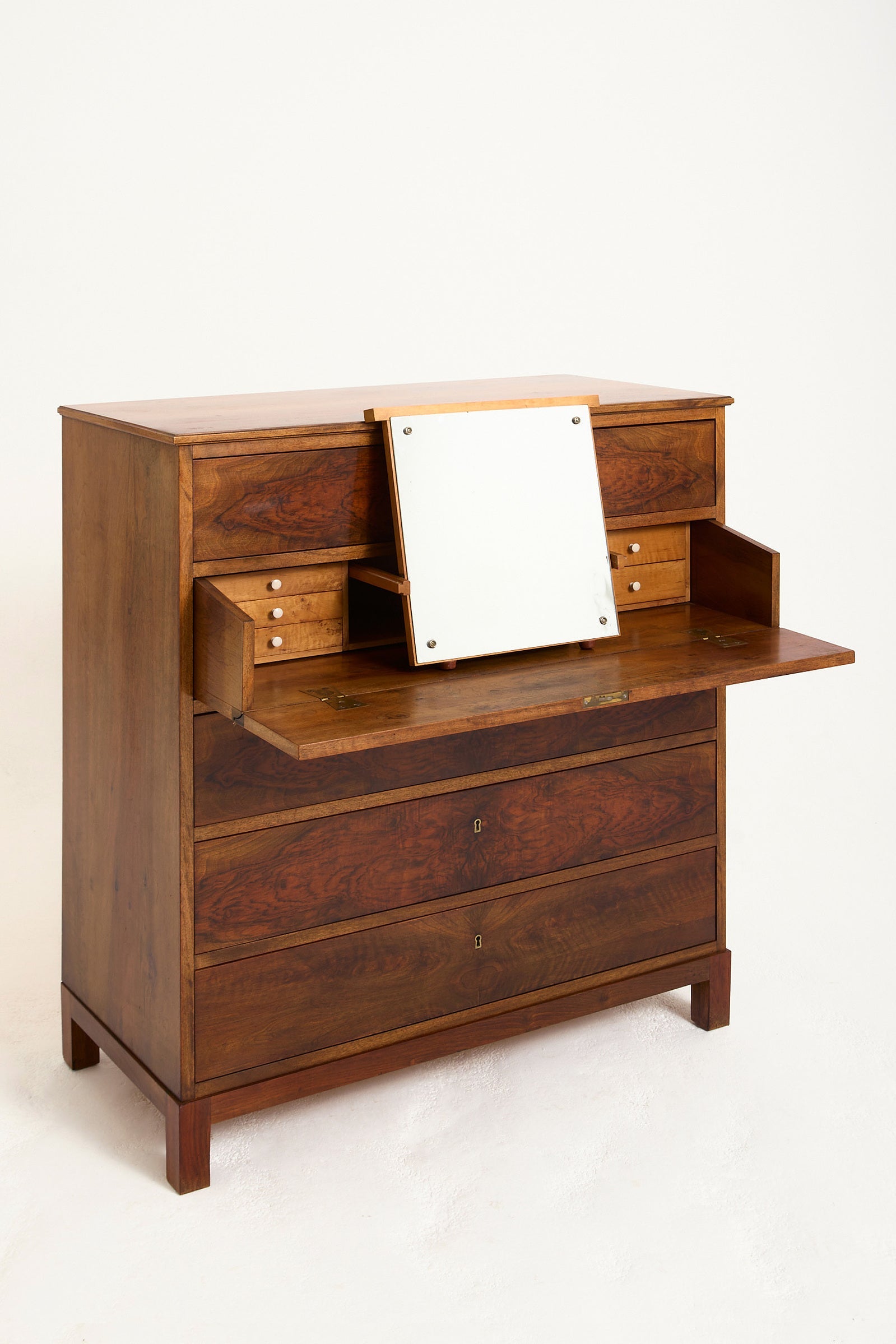 Mid-Century Rosewood Chest of Drawers