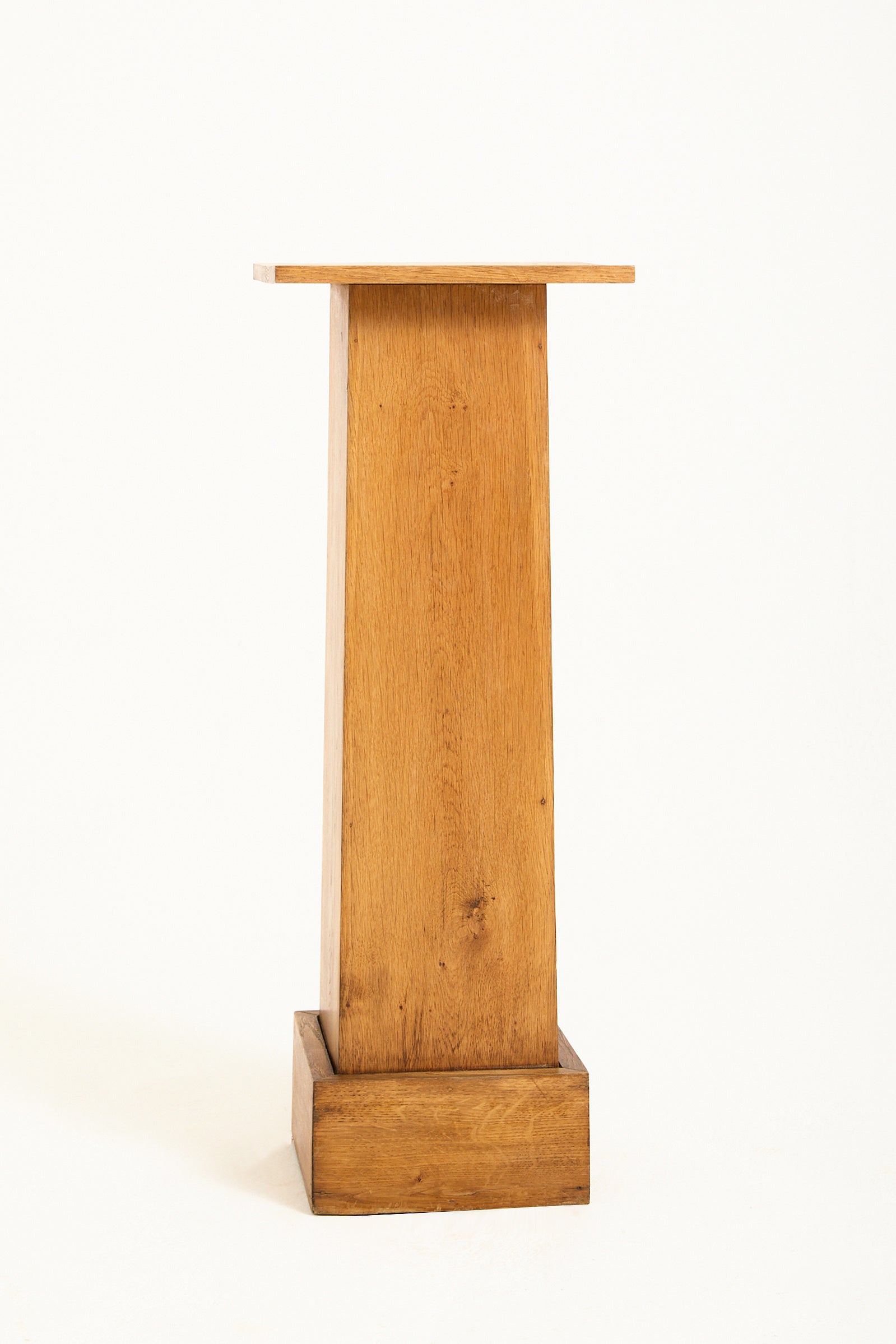 French Oak Pedestal