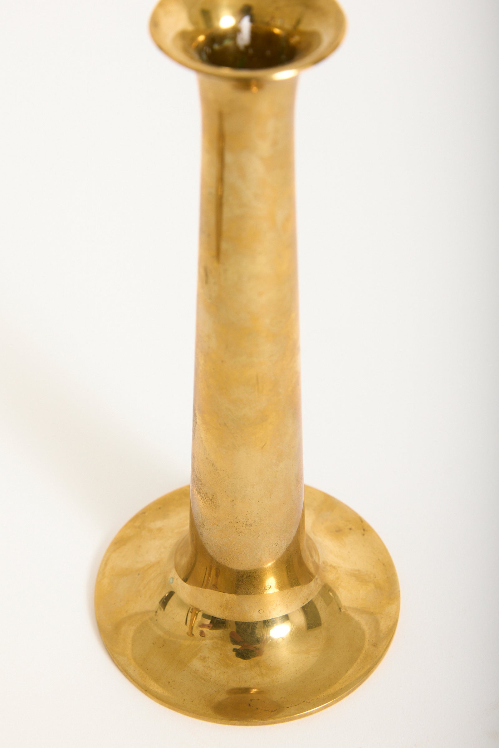 Pair of Brass Candlesticks by Torben Ørskov