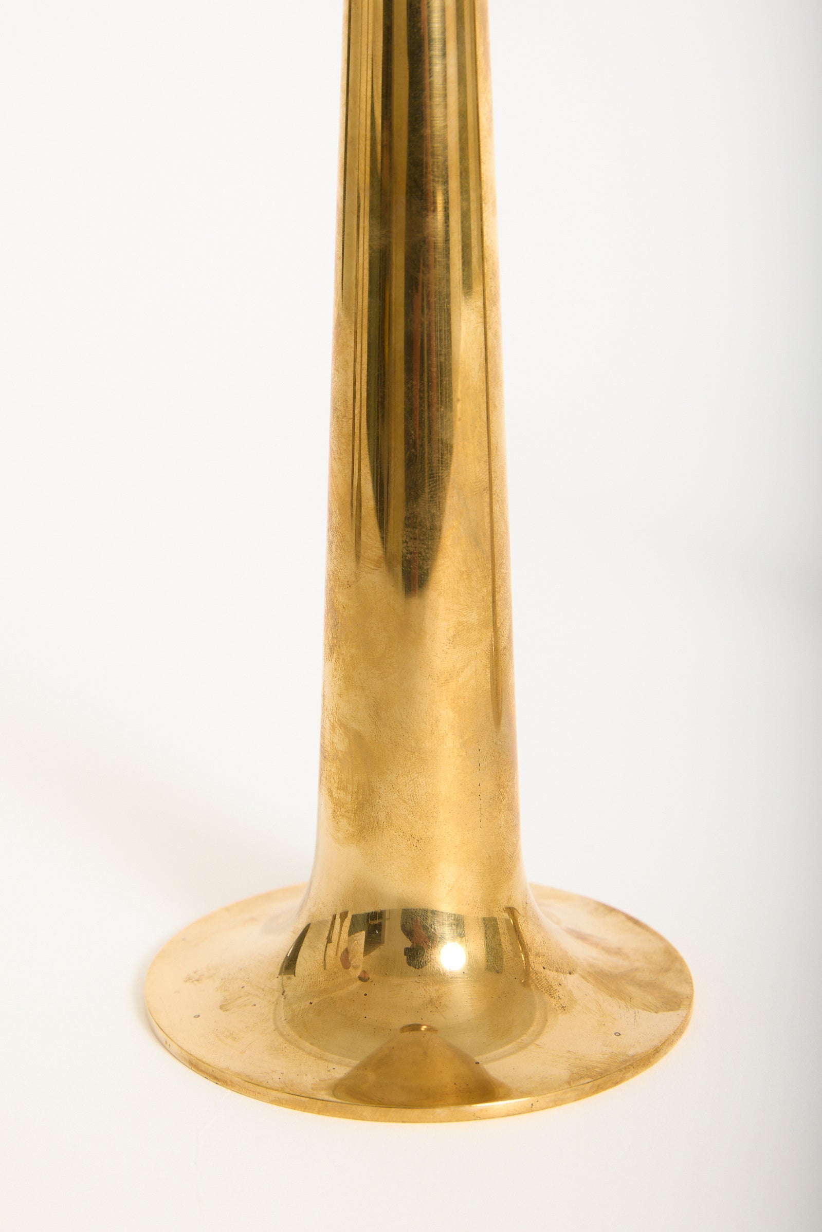 Pair of Brass Candlesticks by Torben Ørskov