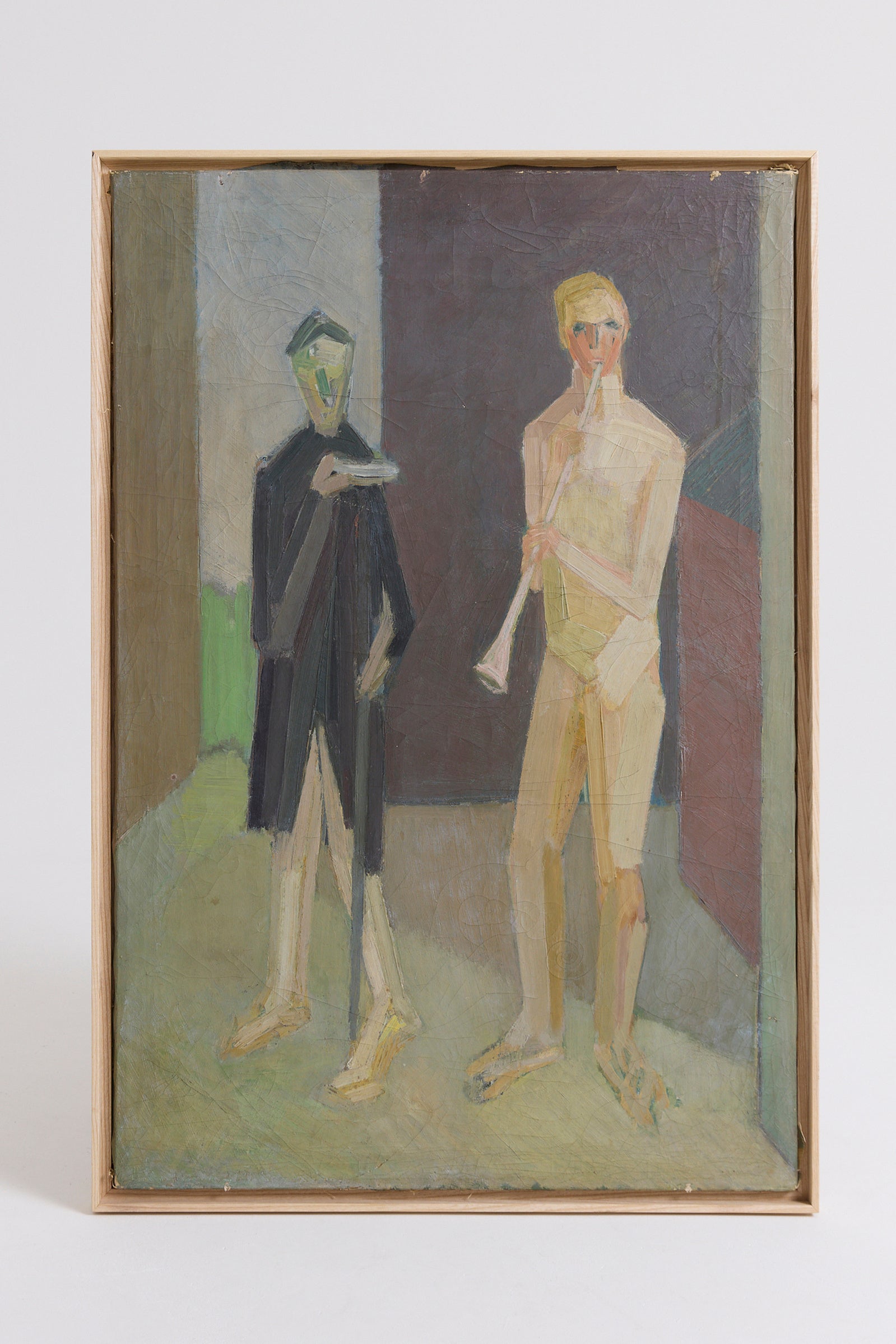 9939- Danish Cubist Painting