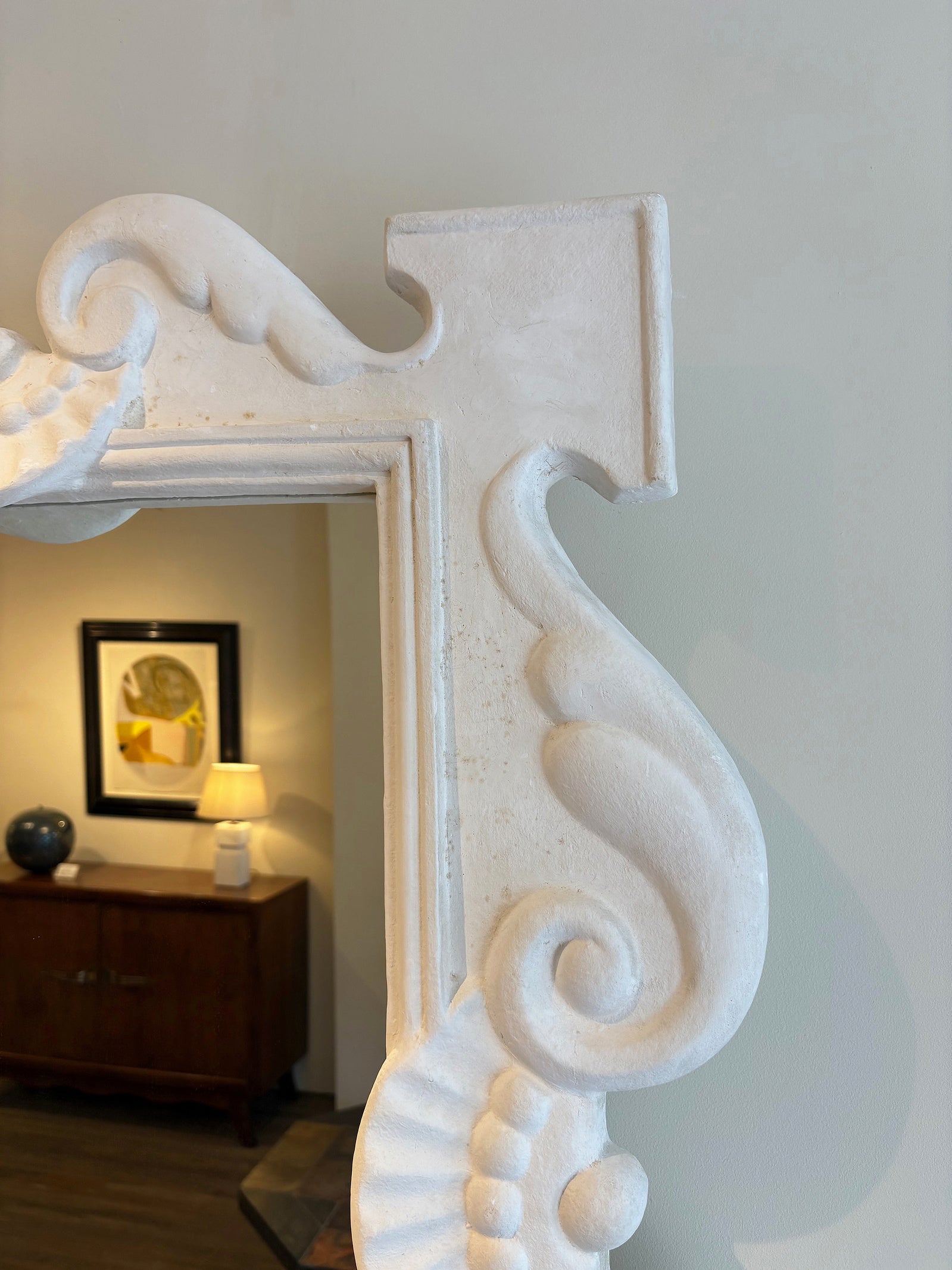 Plaster Mirror after Serge Roche (1898-1988)