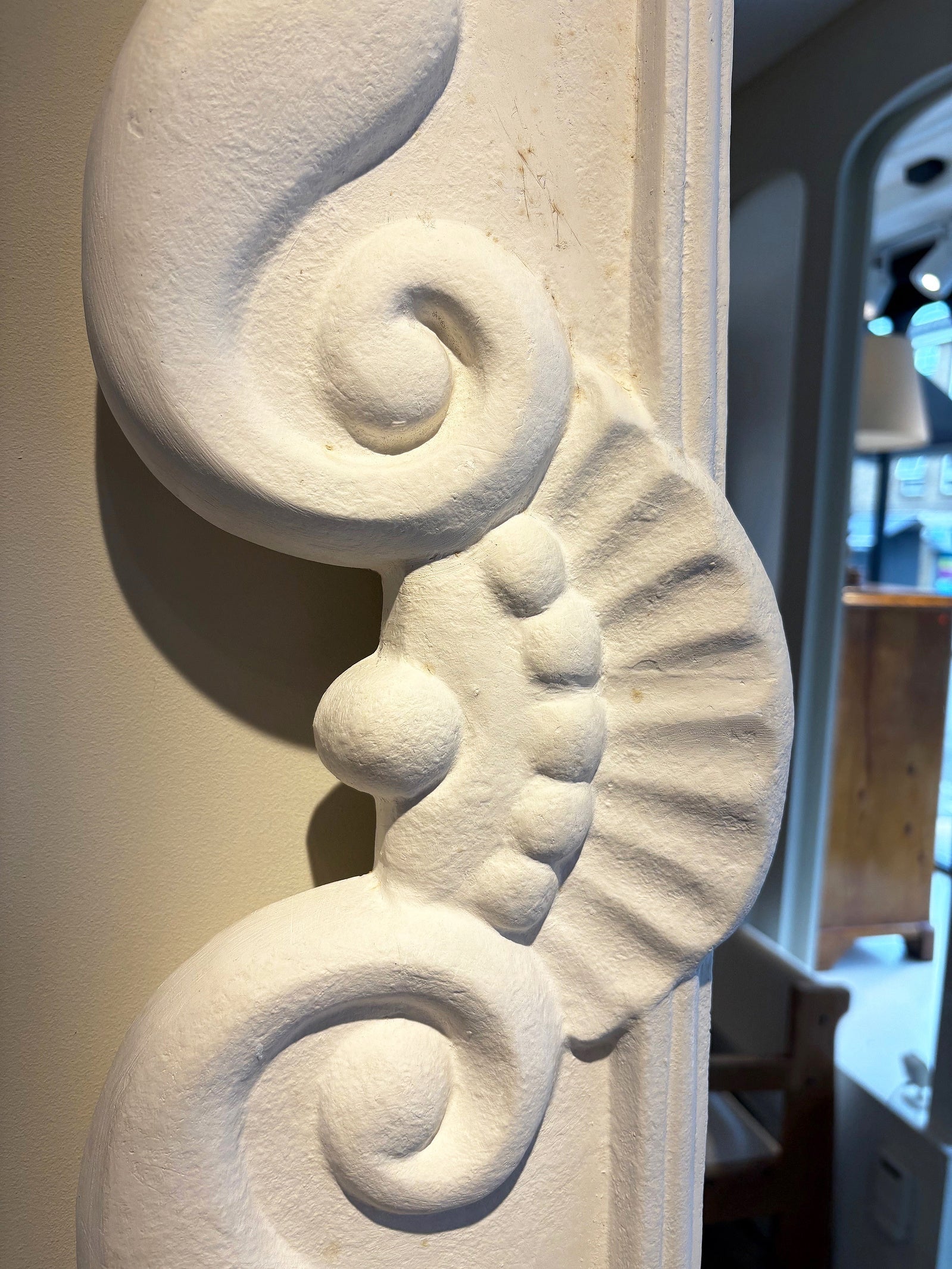 Plaster Mirror after Serge Roche (1898-1988)