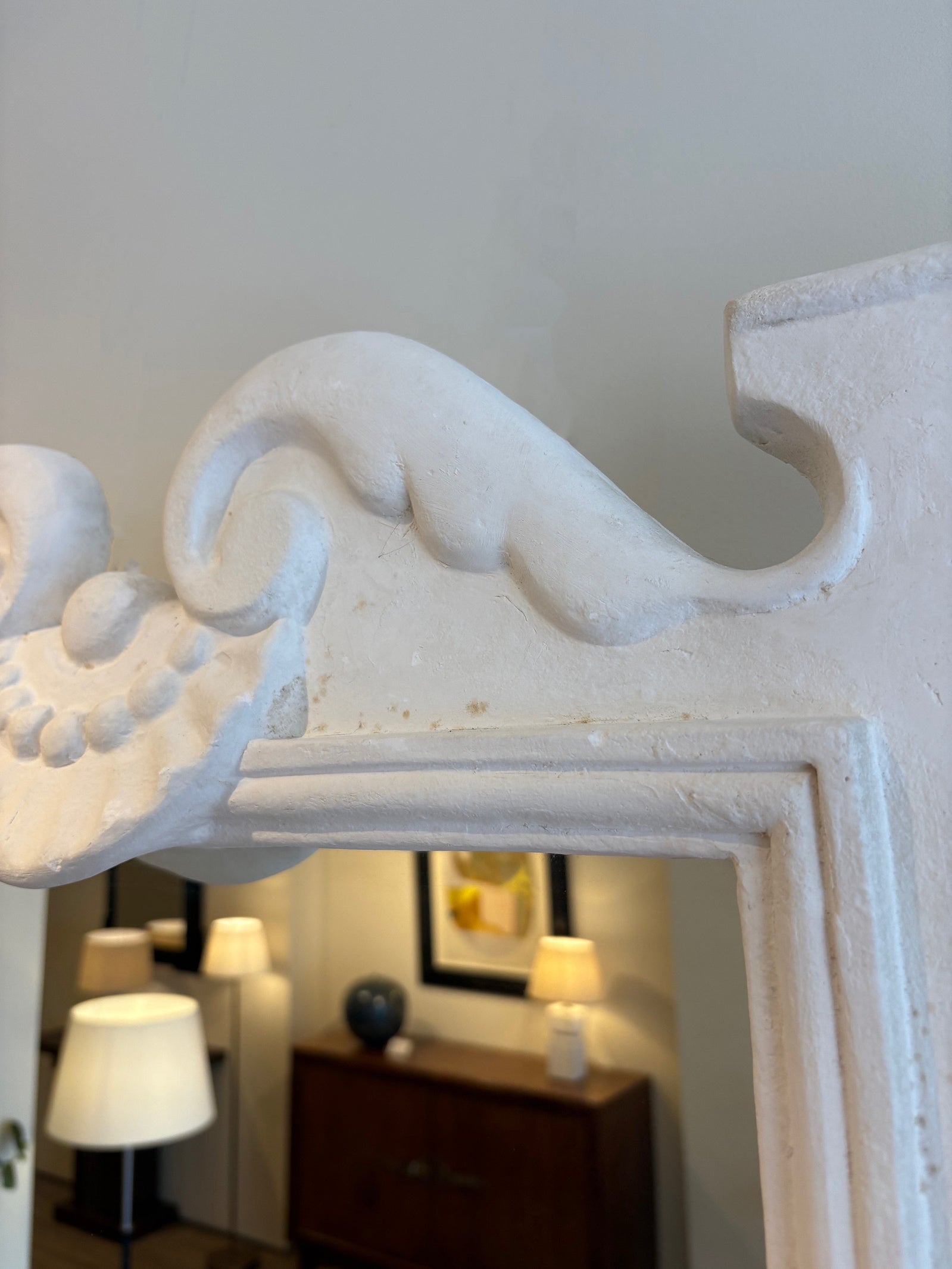 Plaster Mirror after Serge Roche (1898-1988)