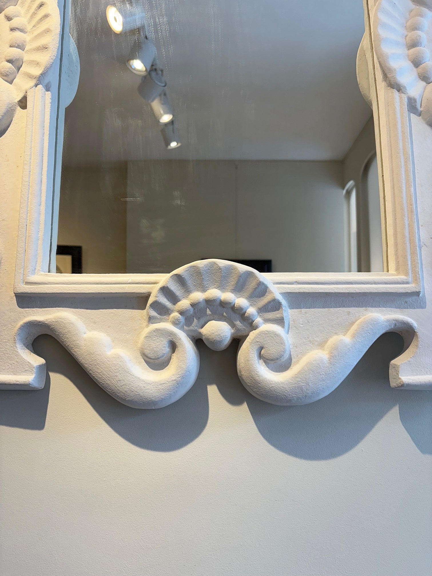 Plaster Mirror after Serge Roche (1898-1988)