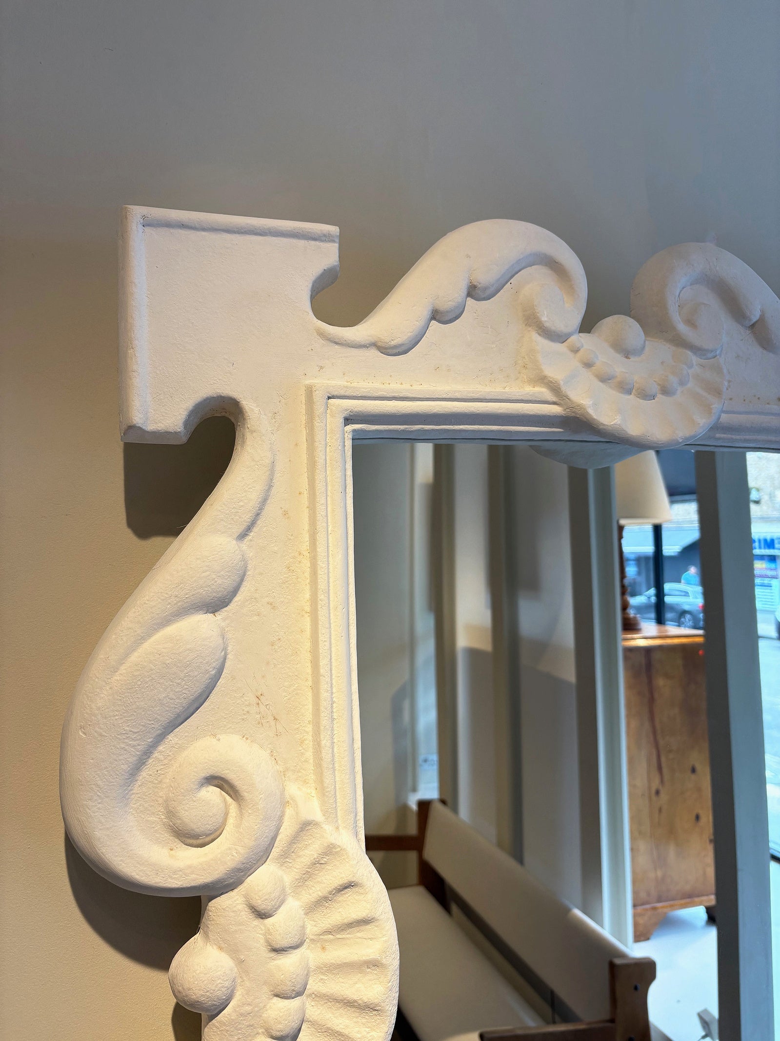 Plaster Mirror after Serge Roche (1898-1988)