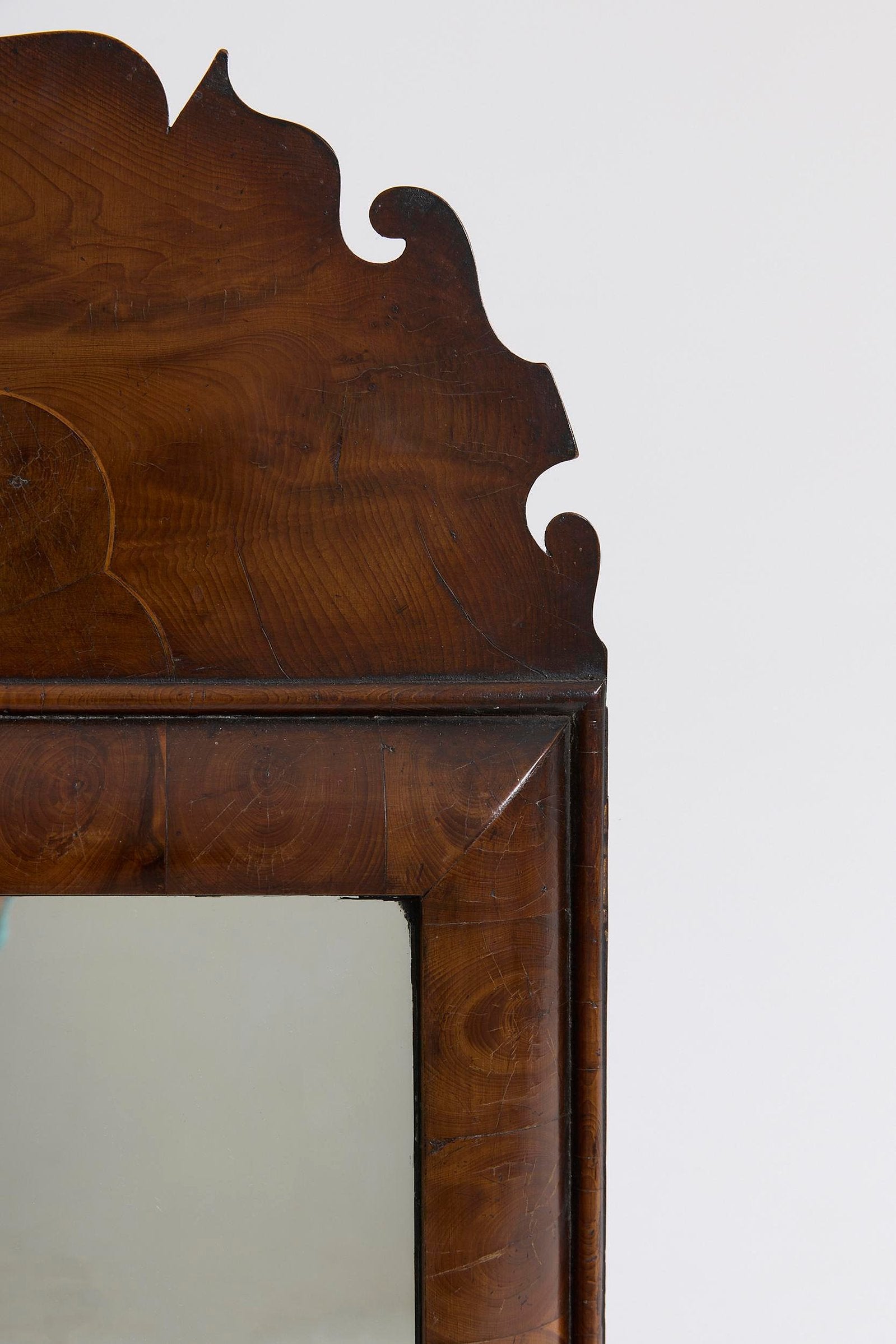 Yew Wood Mirror