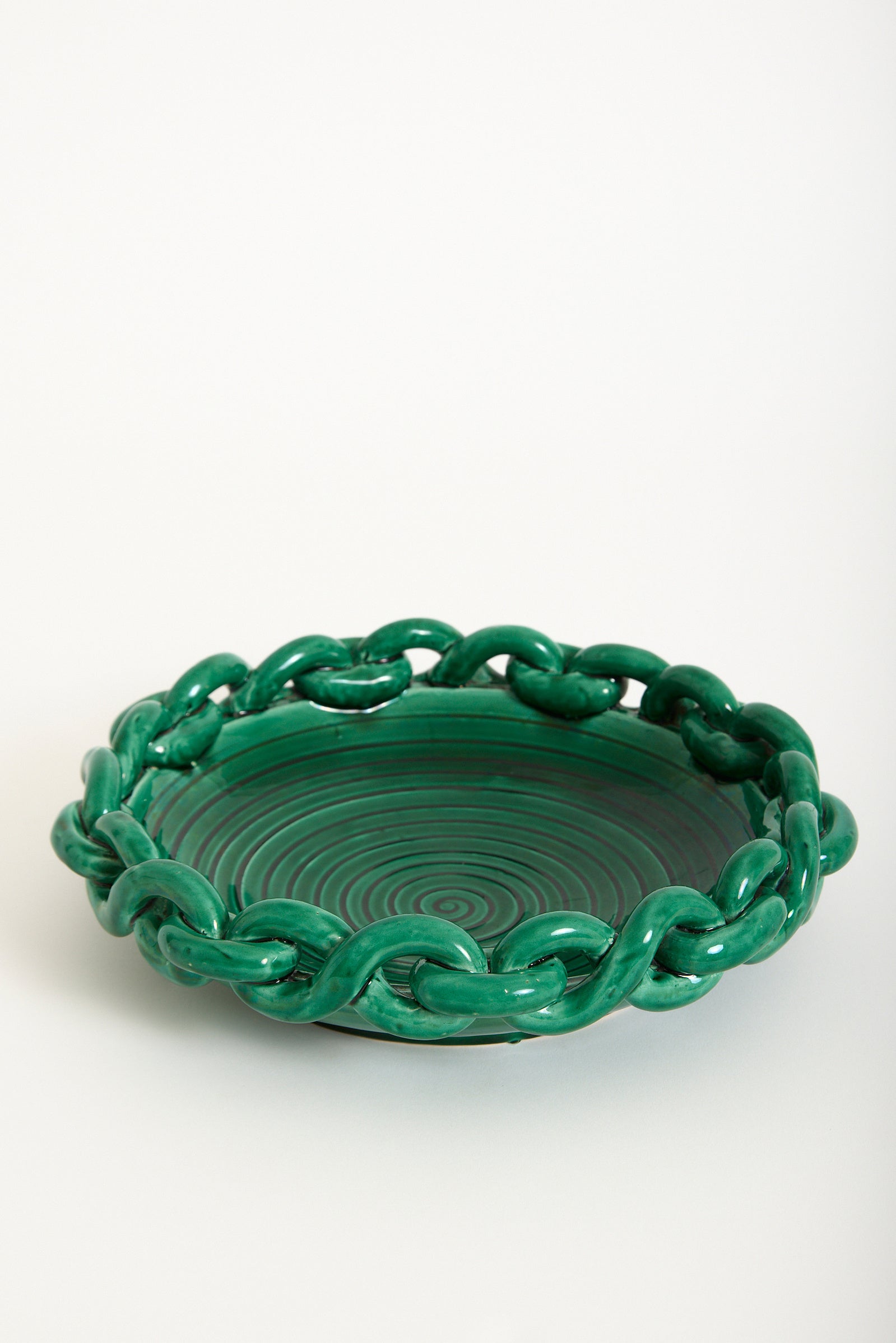 9980- Green Ceramic Bowl