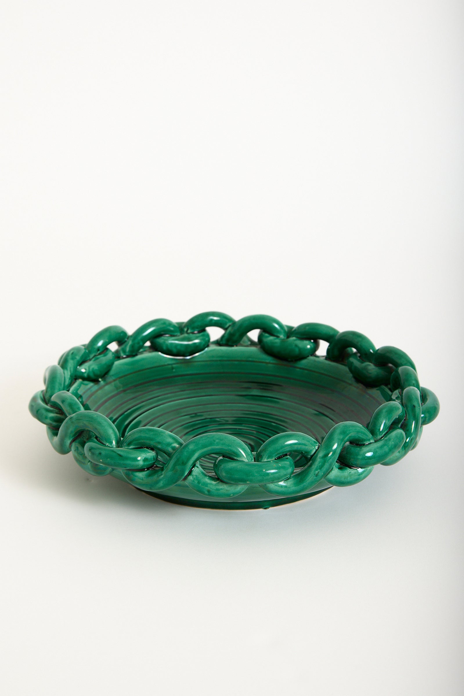 Green Ceramic Bowl