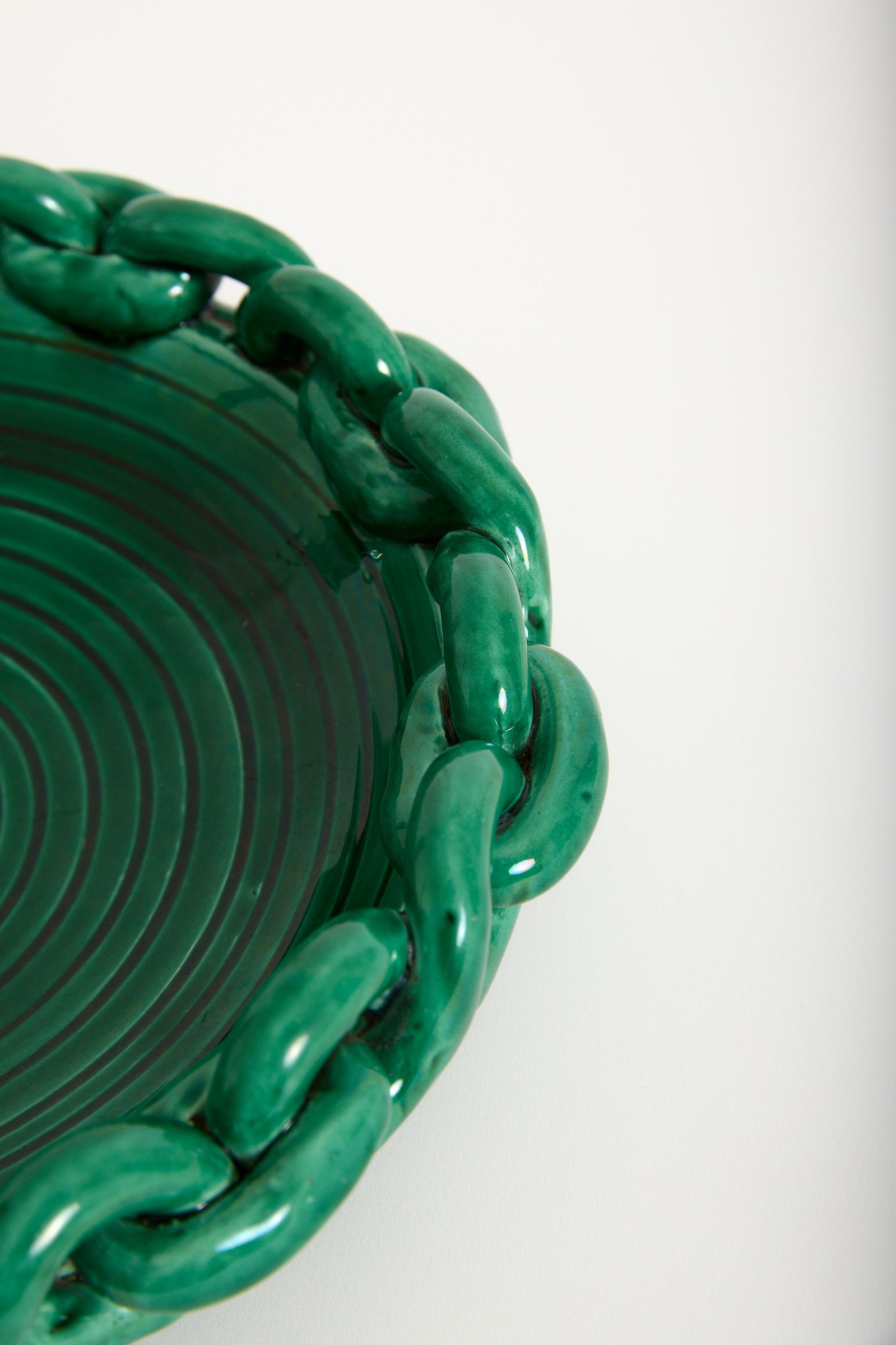 Green Ceramic Bowl