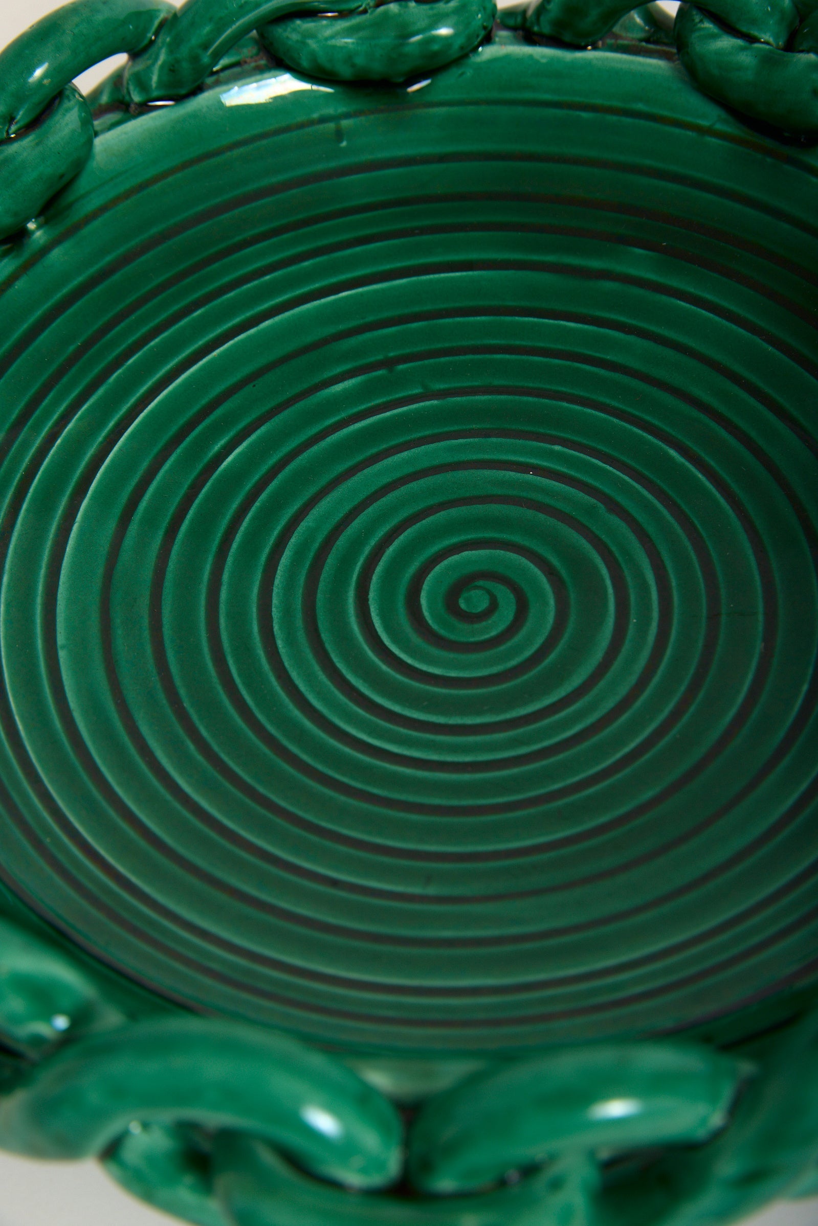 Green Ceramic Bowl
