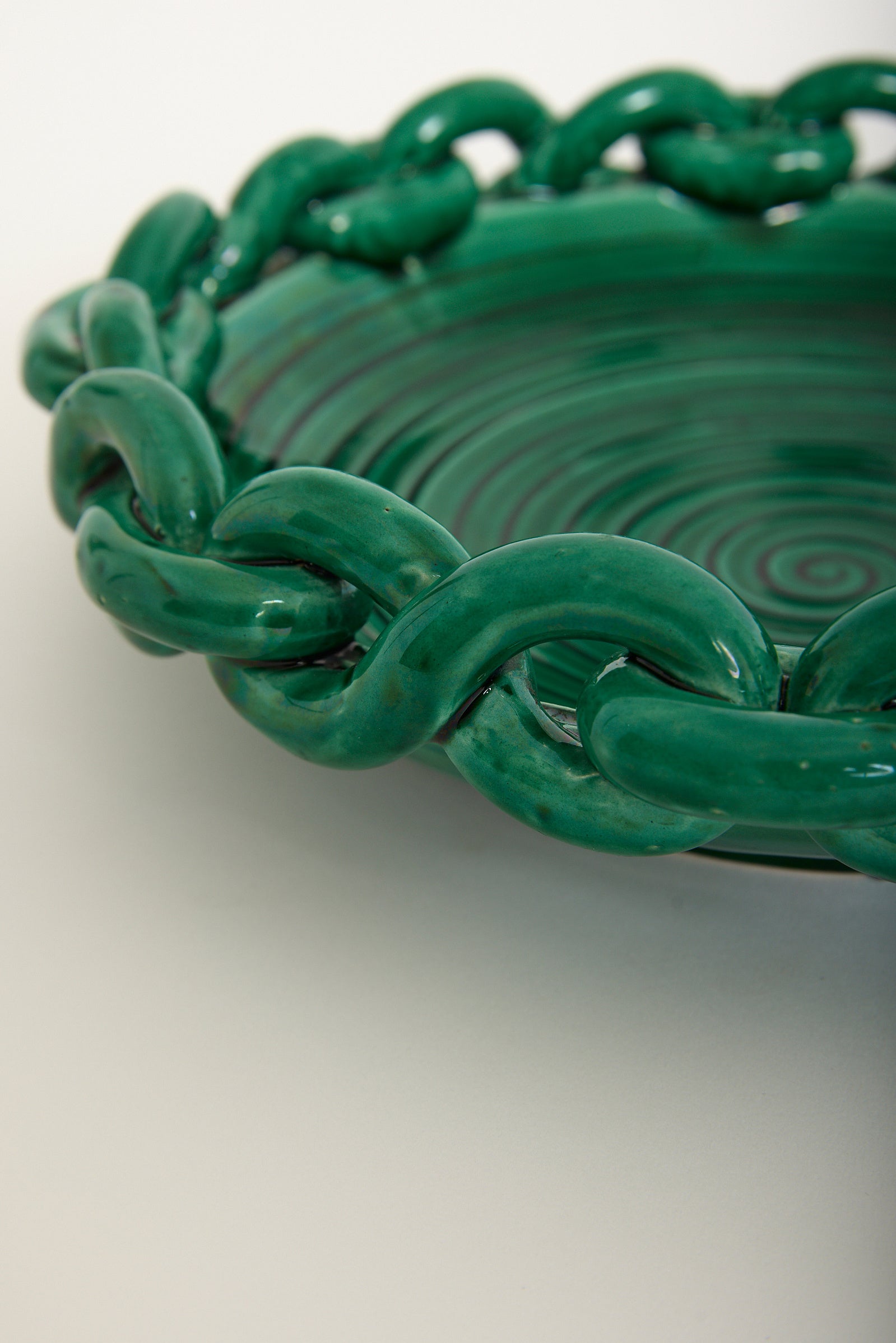 Green Ceramic Bowl