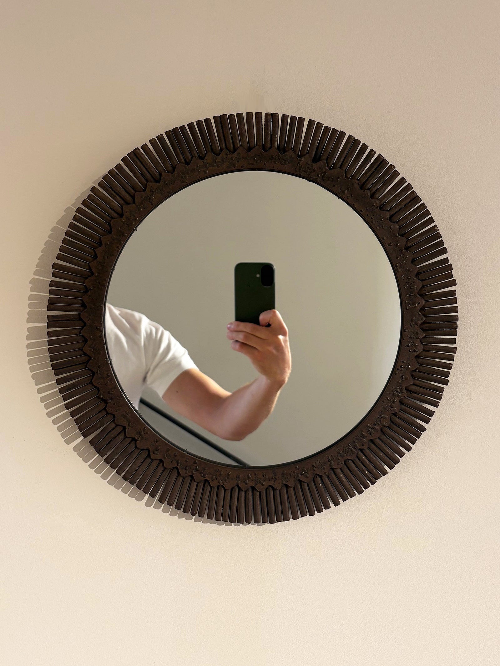 Mid-Century Sunburst Mirror