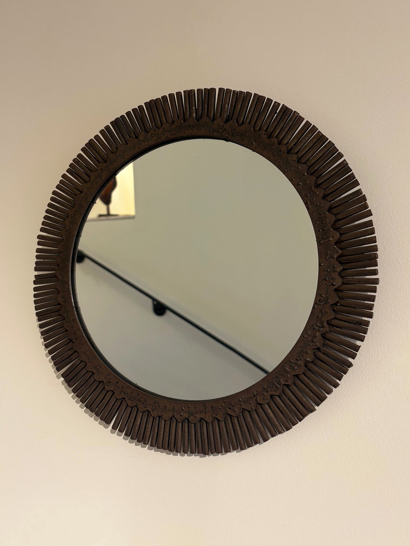 Mid-Century Sunburst Mirror