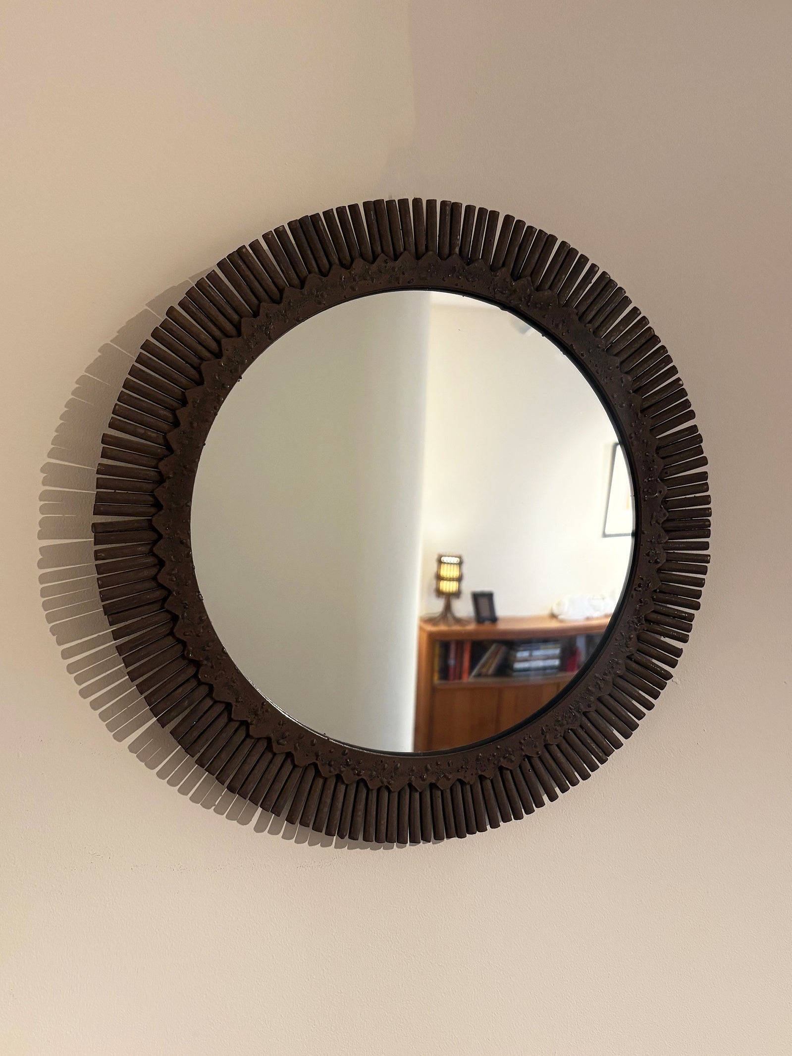 Mid-Century Sunburst Mirror