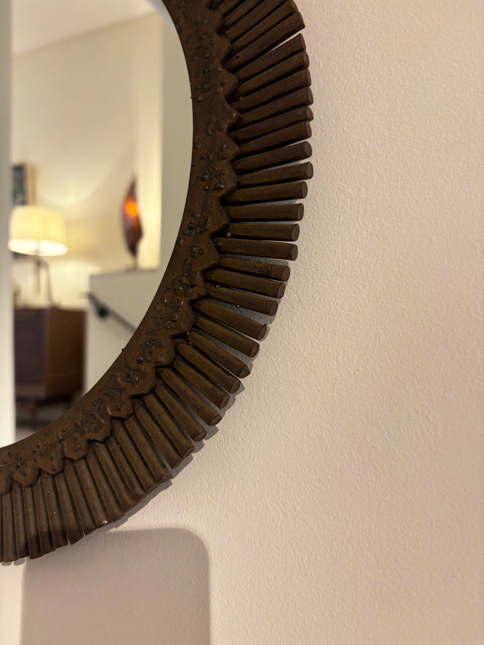 Mid-Century Sunburst Mirror