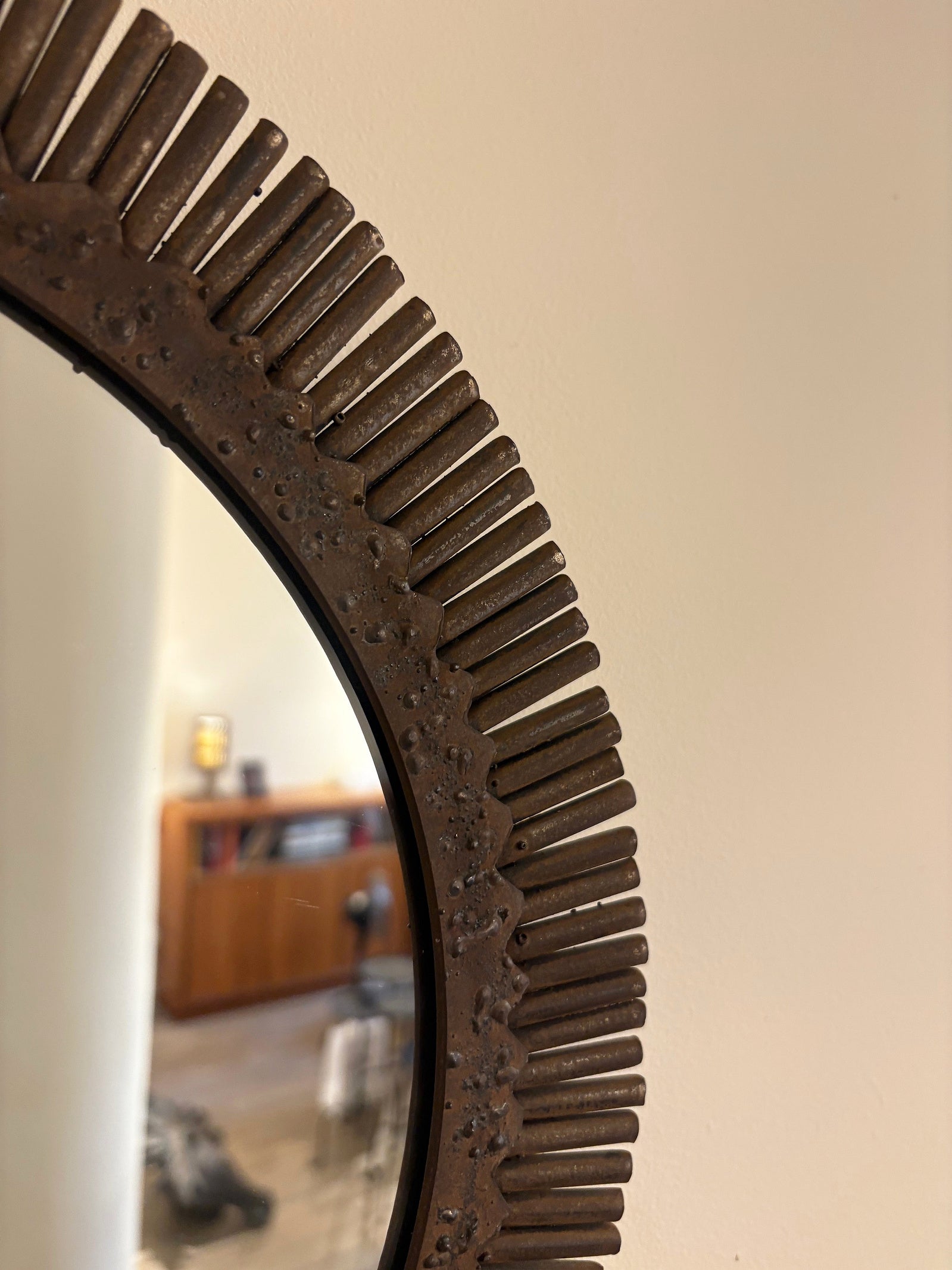 Mid-Century Sunburst Mirror
