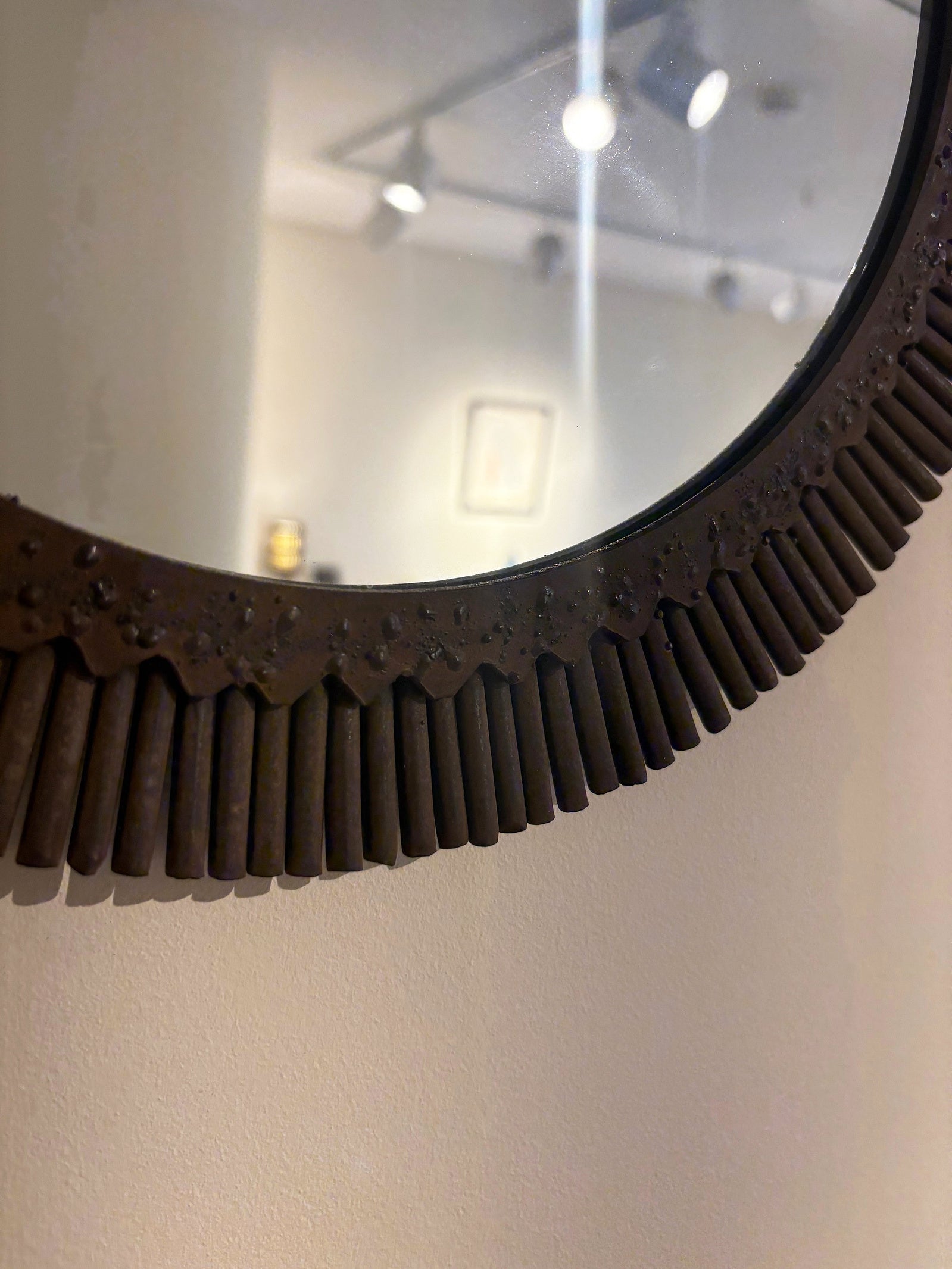 Mid-Century Sunburst Mirror