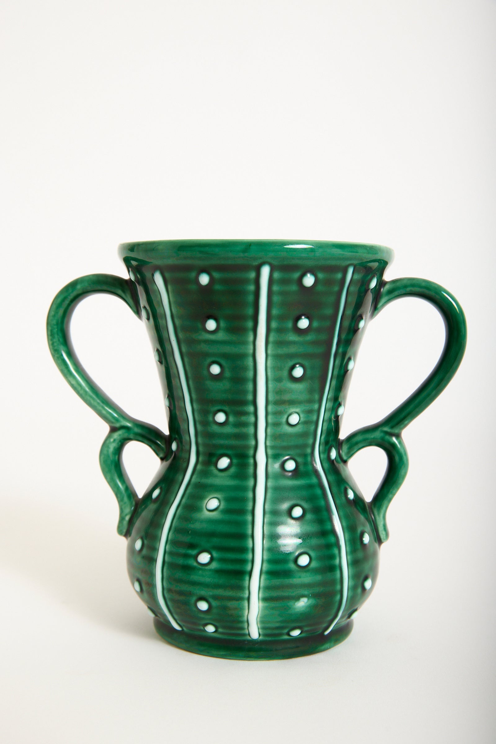 Green Longchamp Ceramic Vase