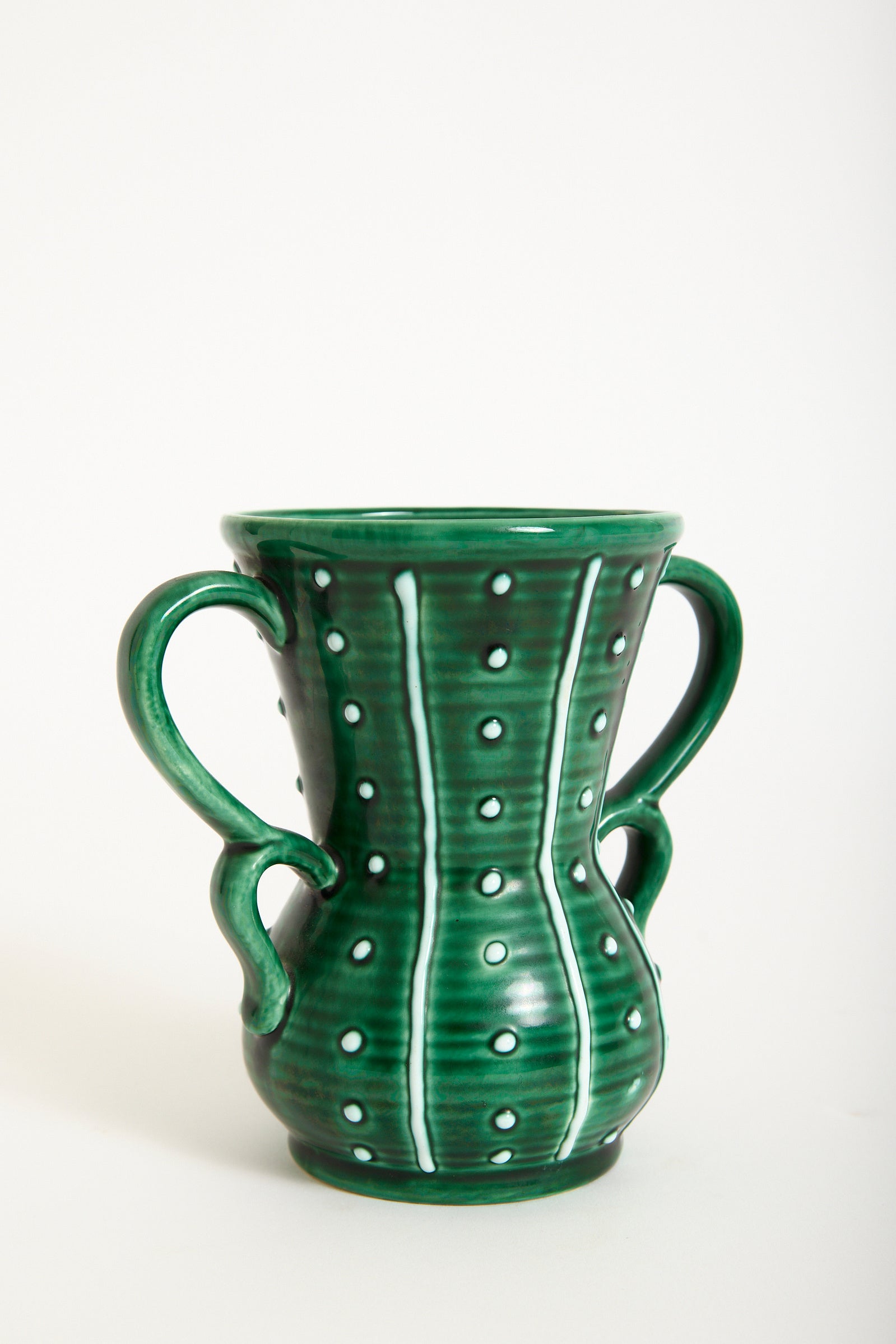 Green Longchamp Ceramic Vase