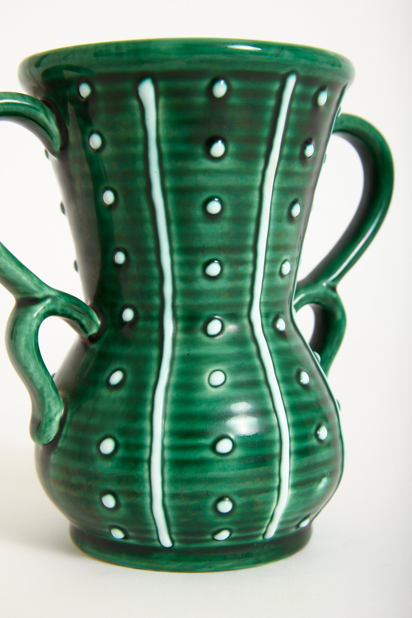 Green Longchamp Ceramic Vase