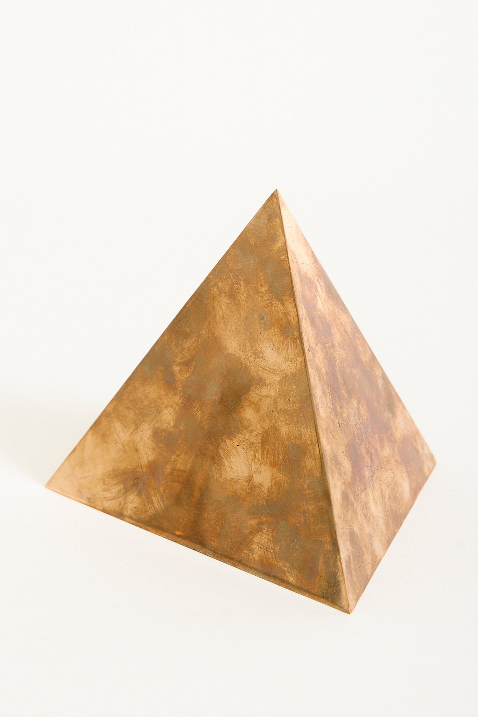 9985- Solid Bronze Pyramid