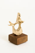 9996- Bronze Vertebra Sculpture