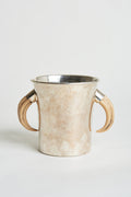 D1047- Silvered and Horn Champagne Cooler