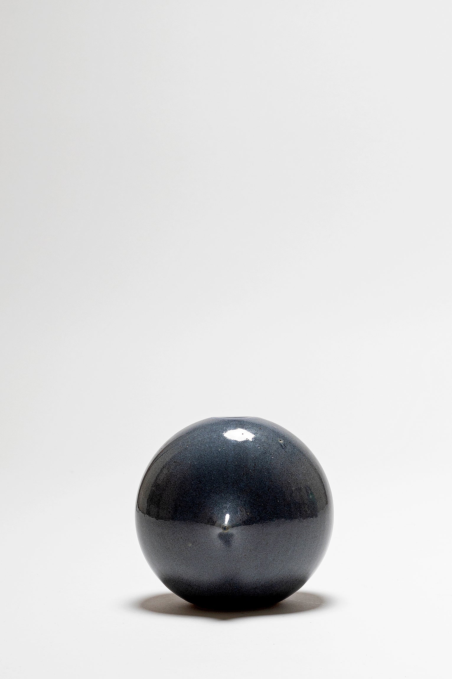 A Mid-Century Blue Vase