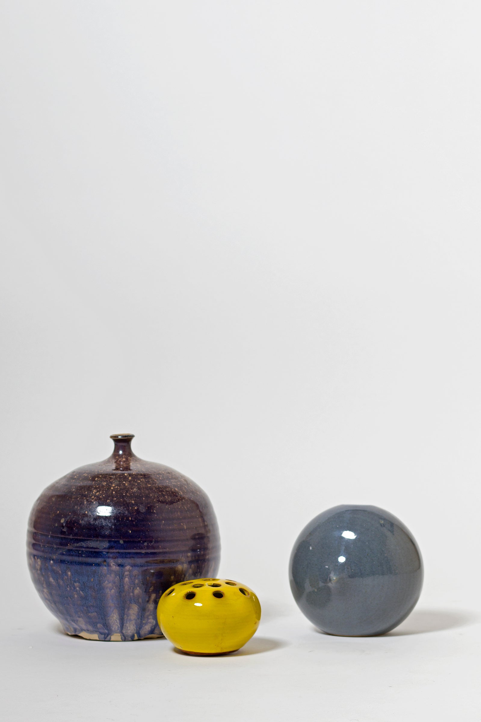 A Mid-Century Blue Vase