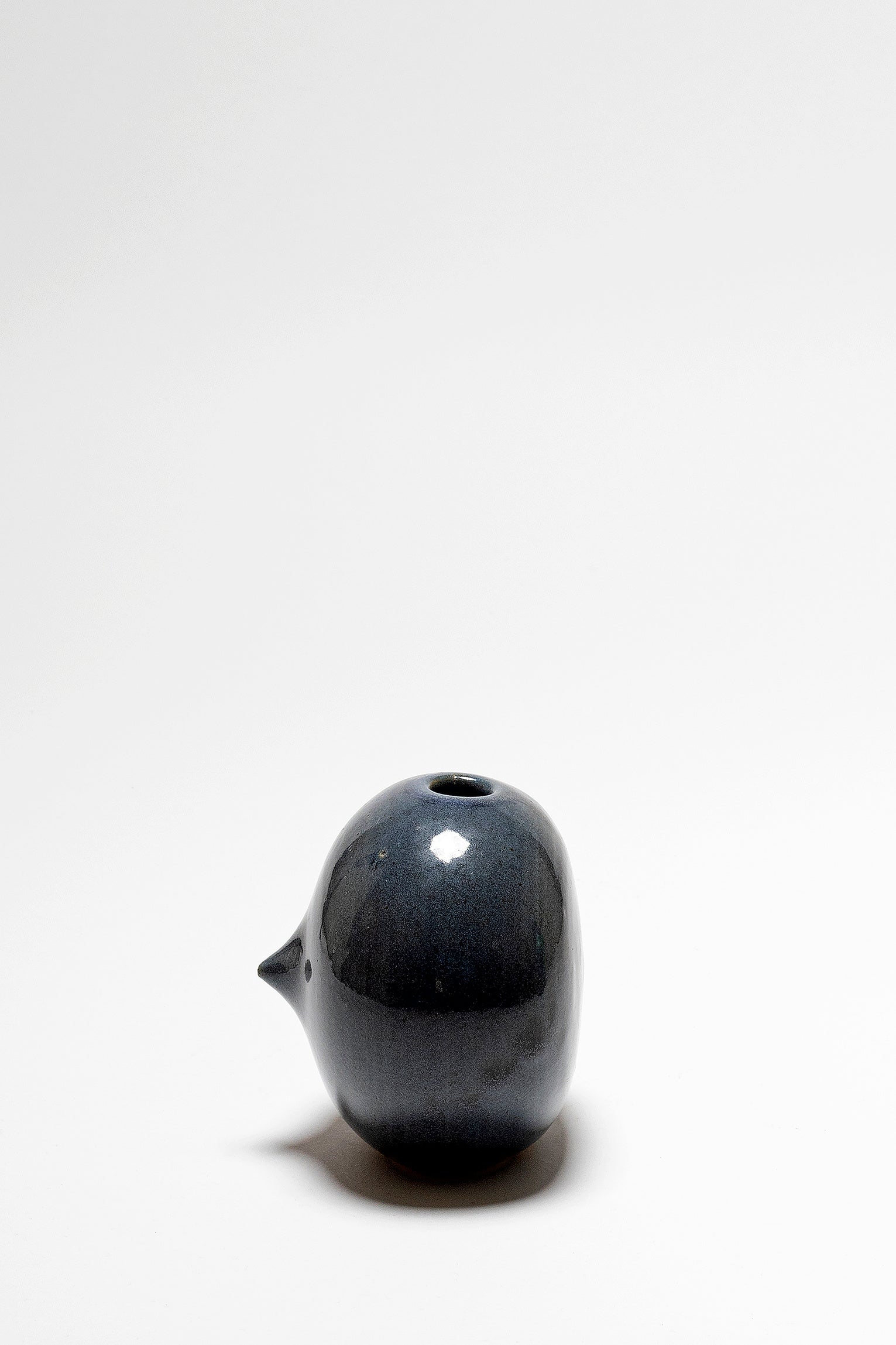 A Mid-Century Blue Vase