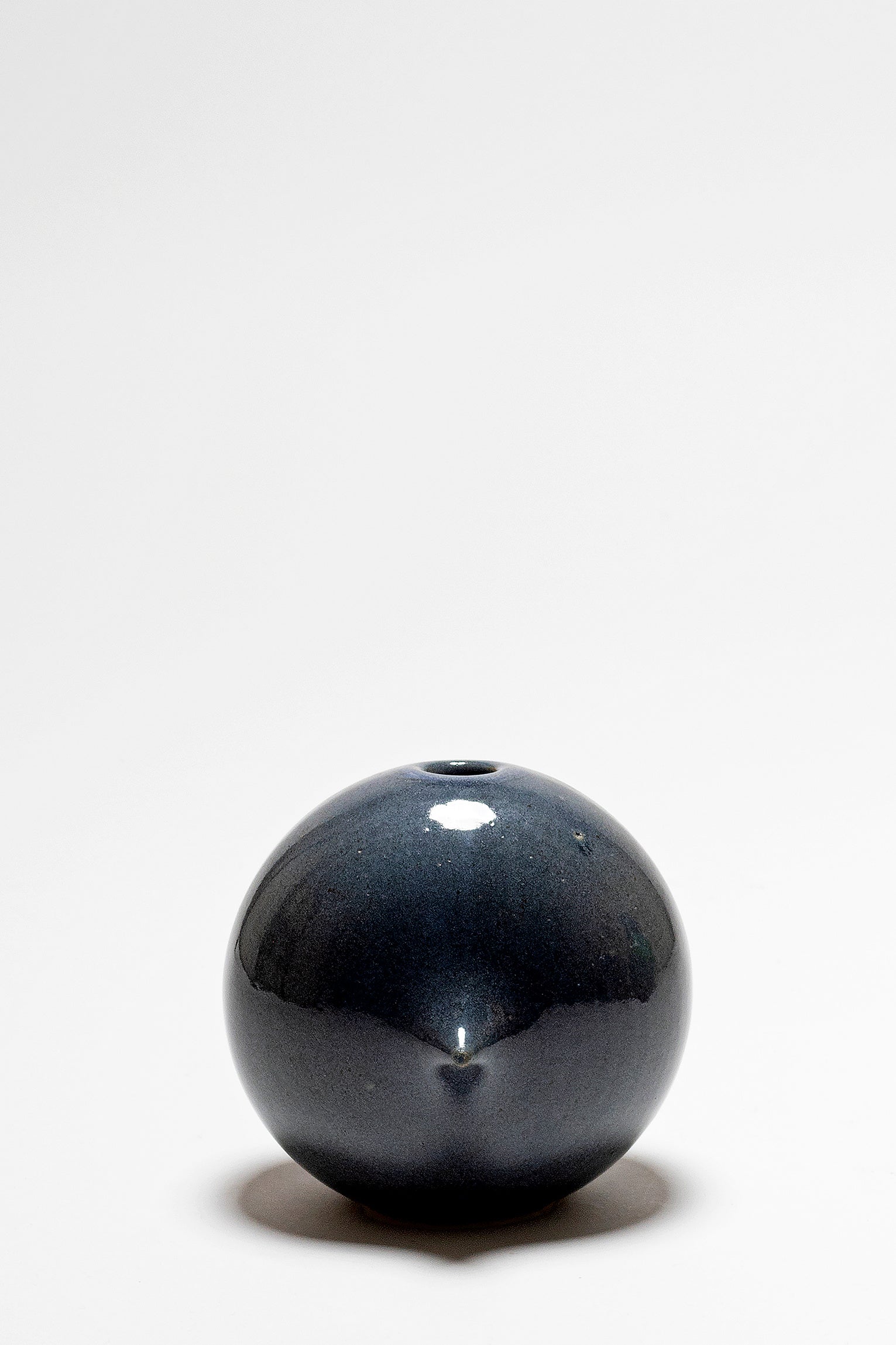 A Mid-Century Blue Vase