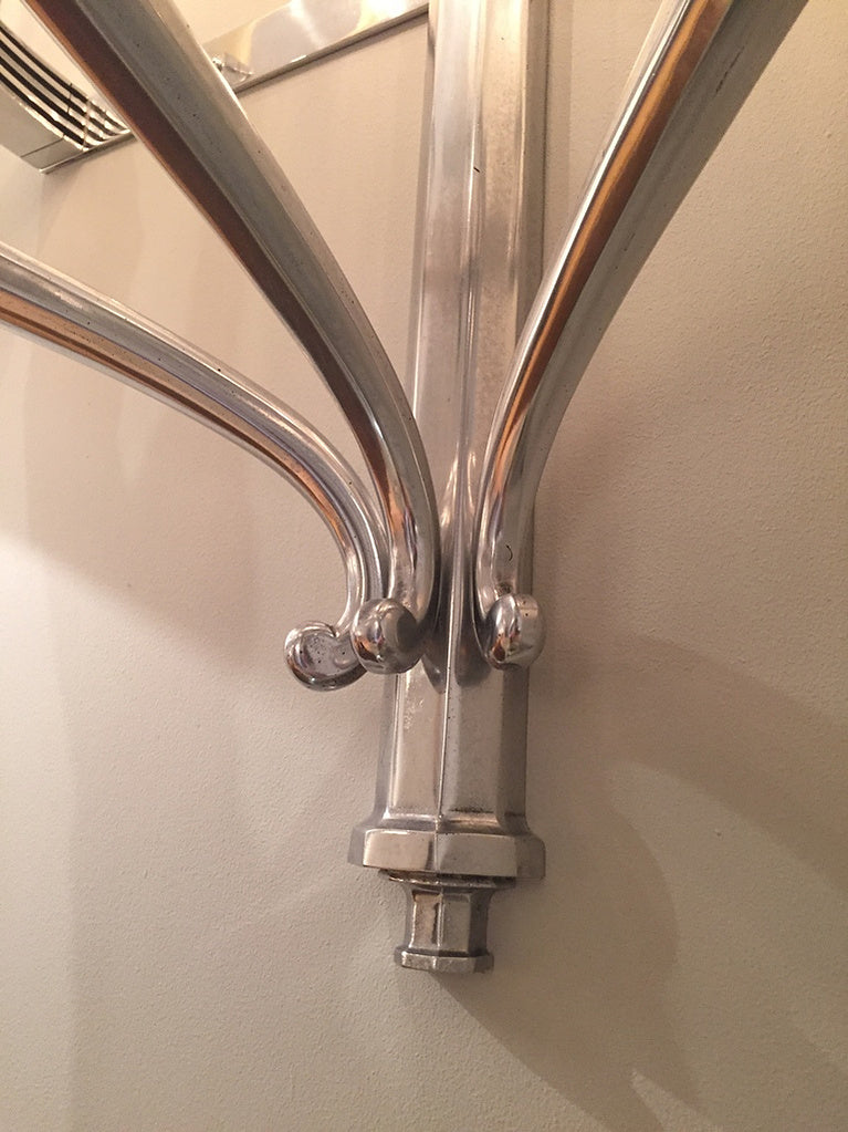 Art Deco monumental wall lights