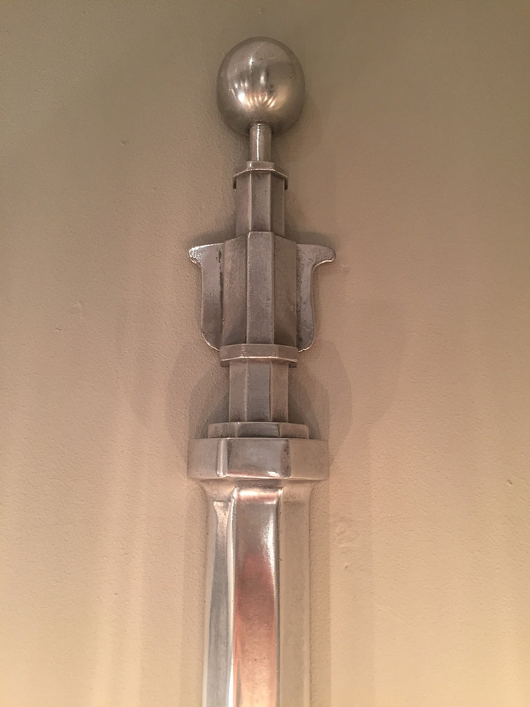 Art Deco monumental wall lights