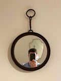 D3142- Mid-Century Iron Hung Mirror