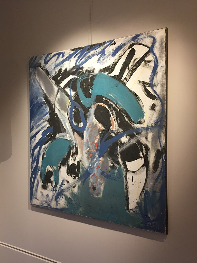 Large abstract painting