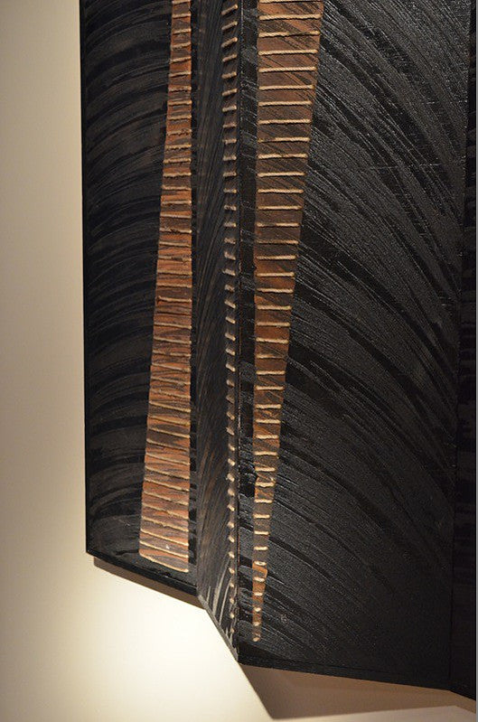 Imposing art wall piece