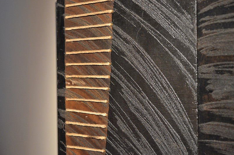 Imposing art wall piece