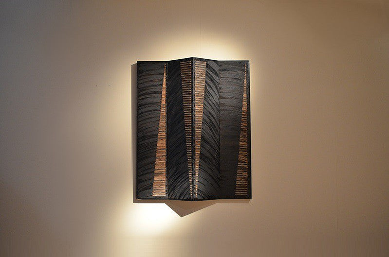Imposing art wall piece